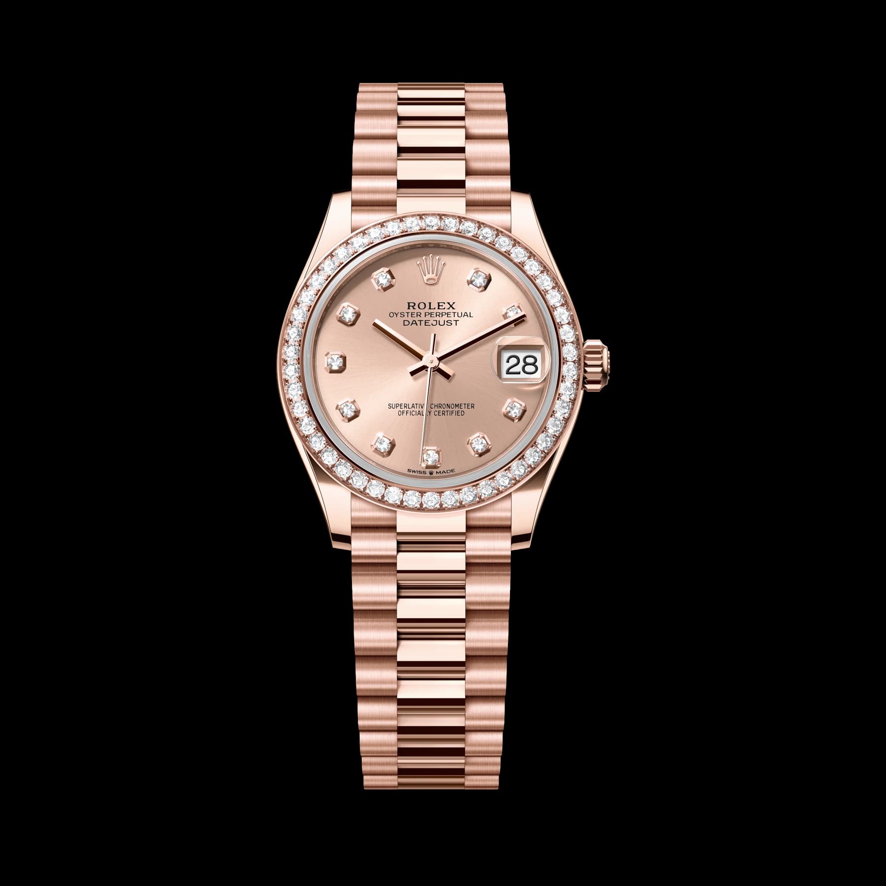 Rolex Datejust 31 watch: 18 kt Everose gold - m278285rbr-0025
