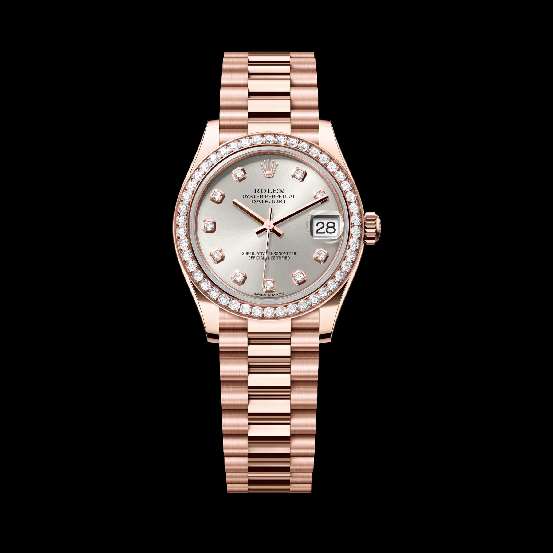 Rolex Datejust 31 watch: 18 kt Everose gold - m278285rbr-0030