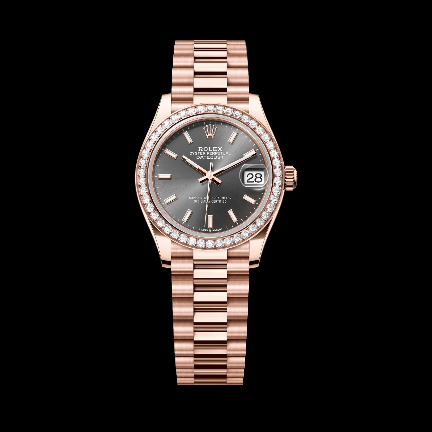 Rolex Datejust 31 watch: 18 kt Everose gold - m278285rbr-0021