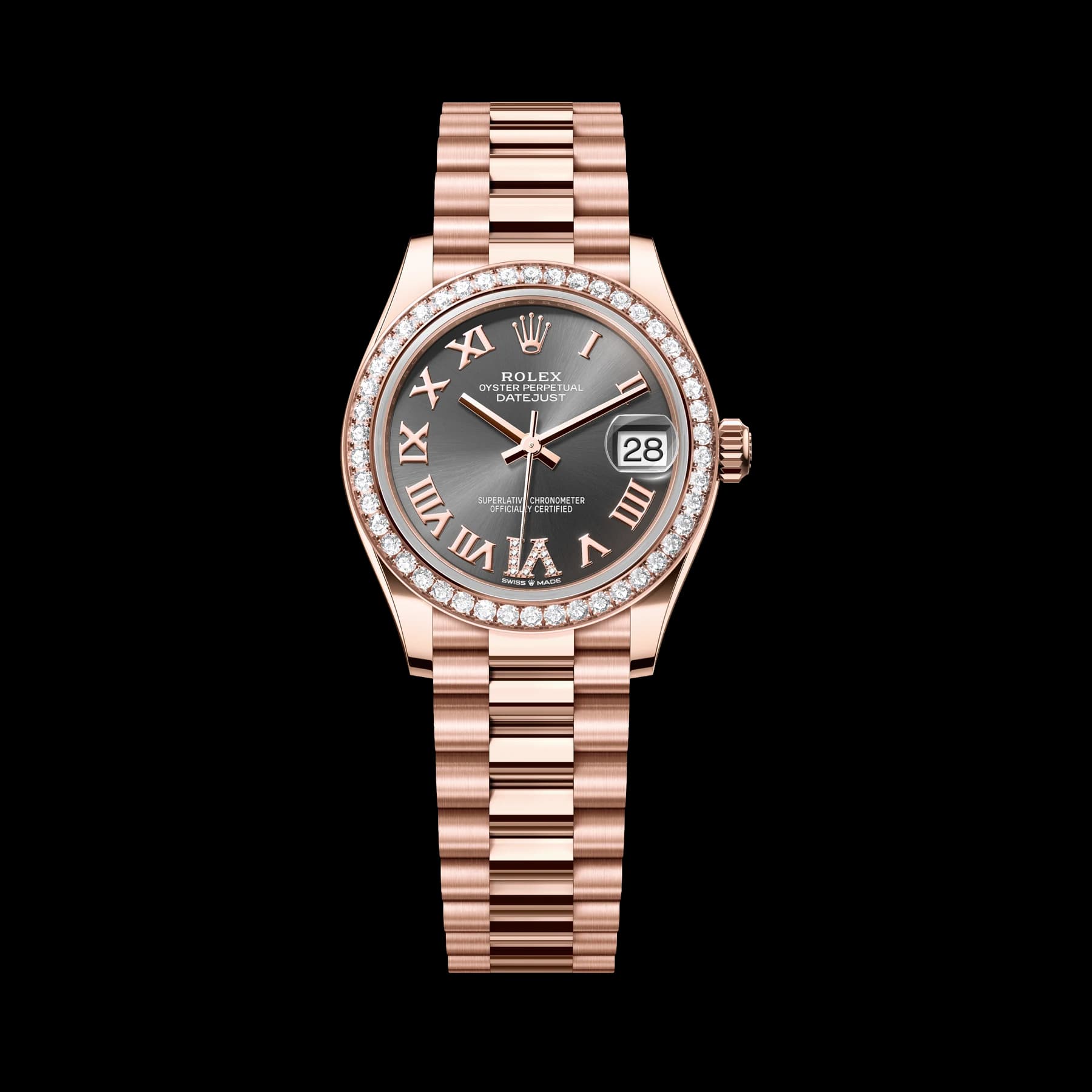 Rolex Datejust 31 watch: 18 kt Everose gold - m278285rbr-0027