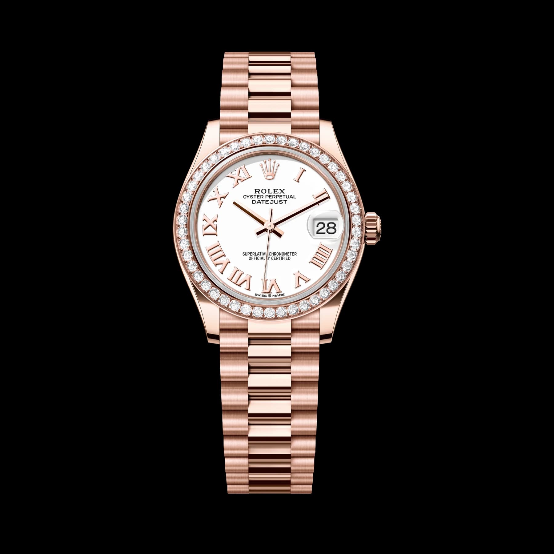 Rolex Datejust 31 watch: 18 kt Everose gold - m278285rbr-0008