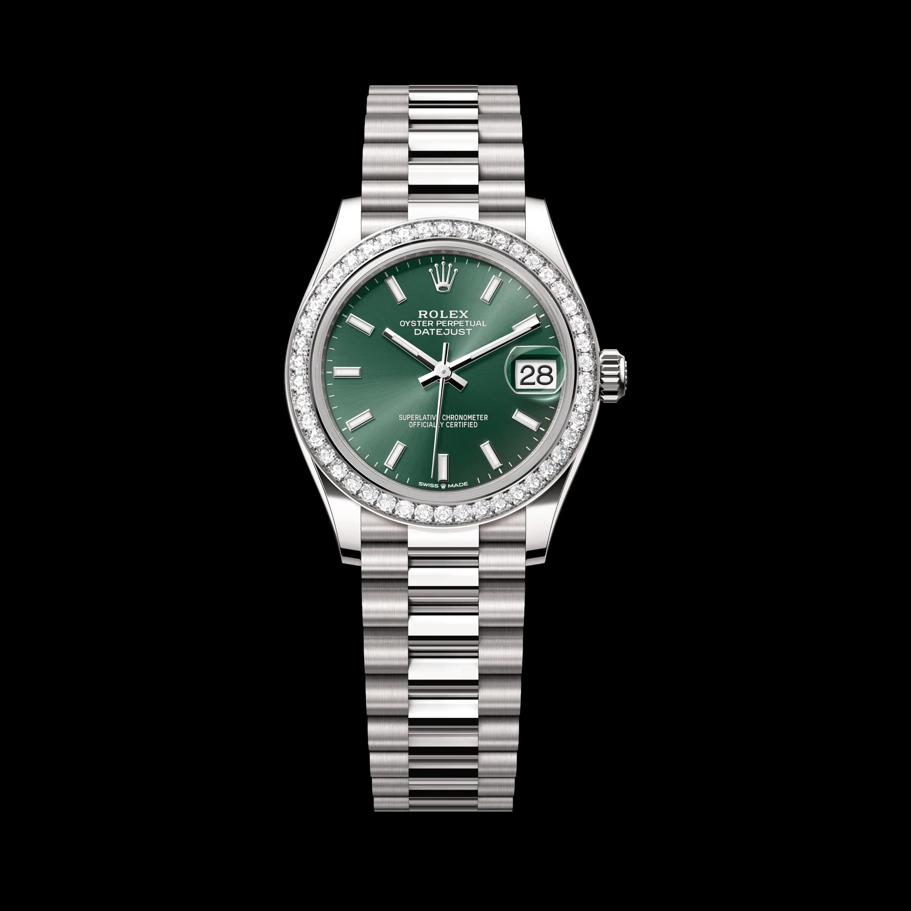Rolex Datejust 31 watch: 18 kt white gold - m278289rbr-0015