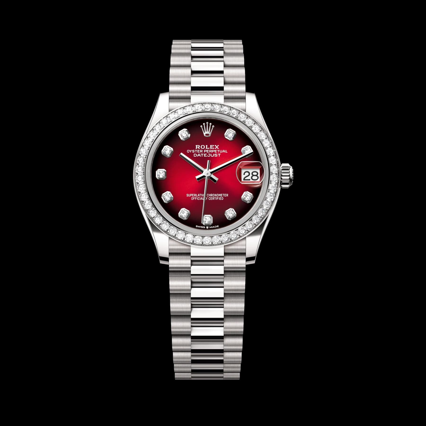 Rolex Datejust 31 watch: 18 kt white gold - m278289rbr-0028