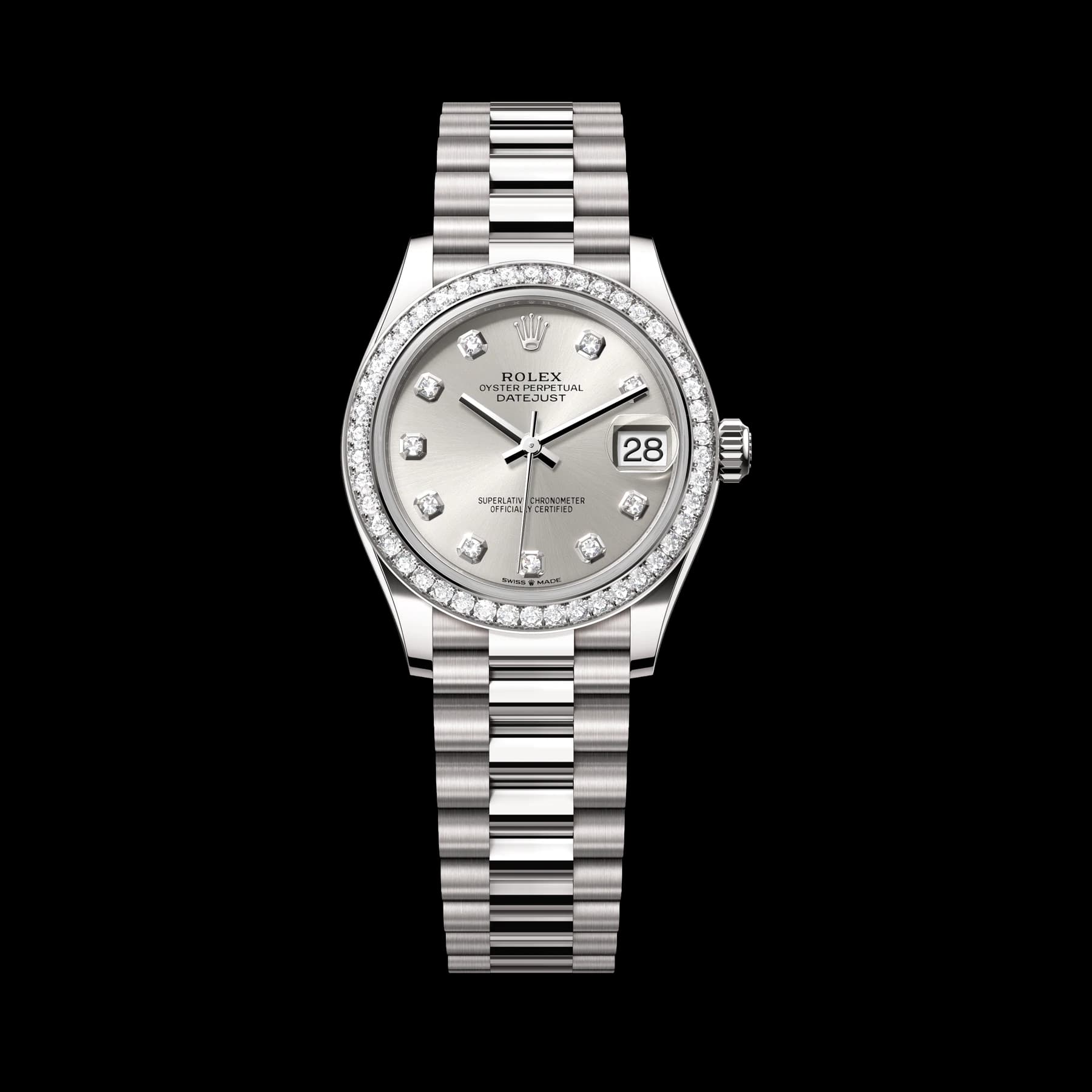 Rolex Datejust 31 watch: 18 kt white gold - m278289rbr-0021