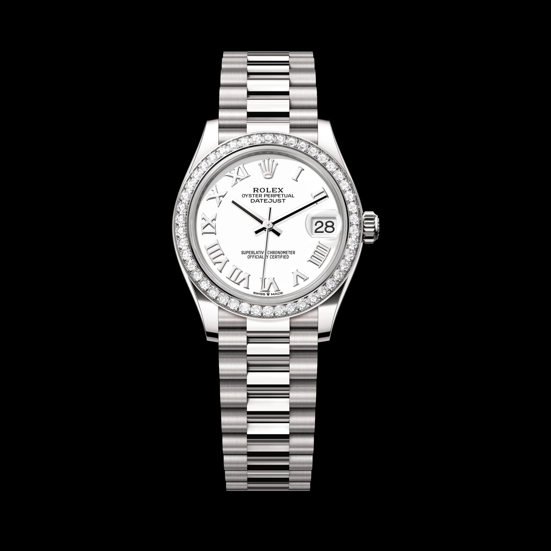 Rolex Datejust 31 watch: 18 kt white gold - m278289rbr-0007