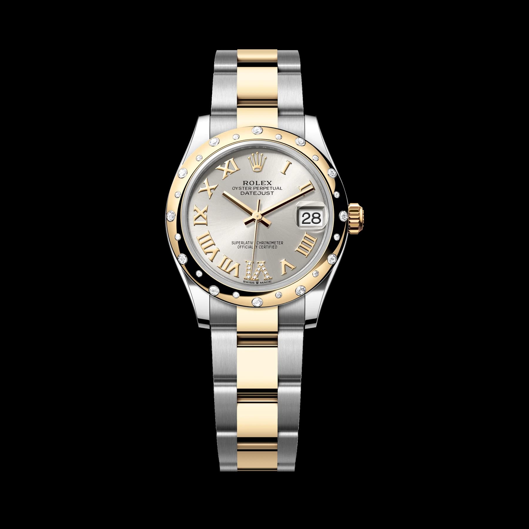 Rolex Datejust 31 watch: Oystersteel and yellow gold - m278343rbr-0003
