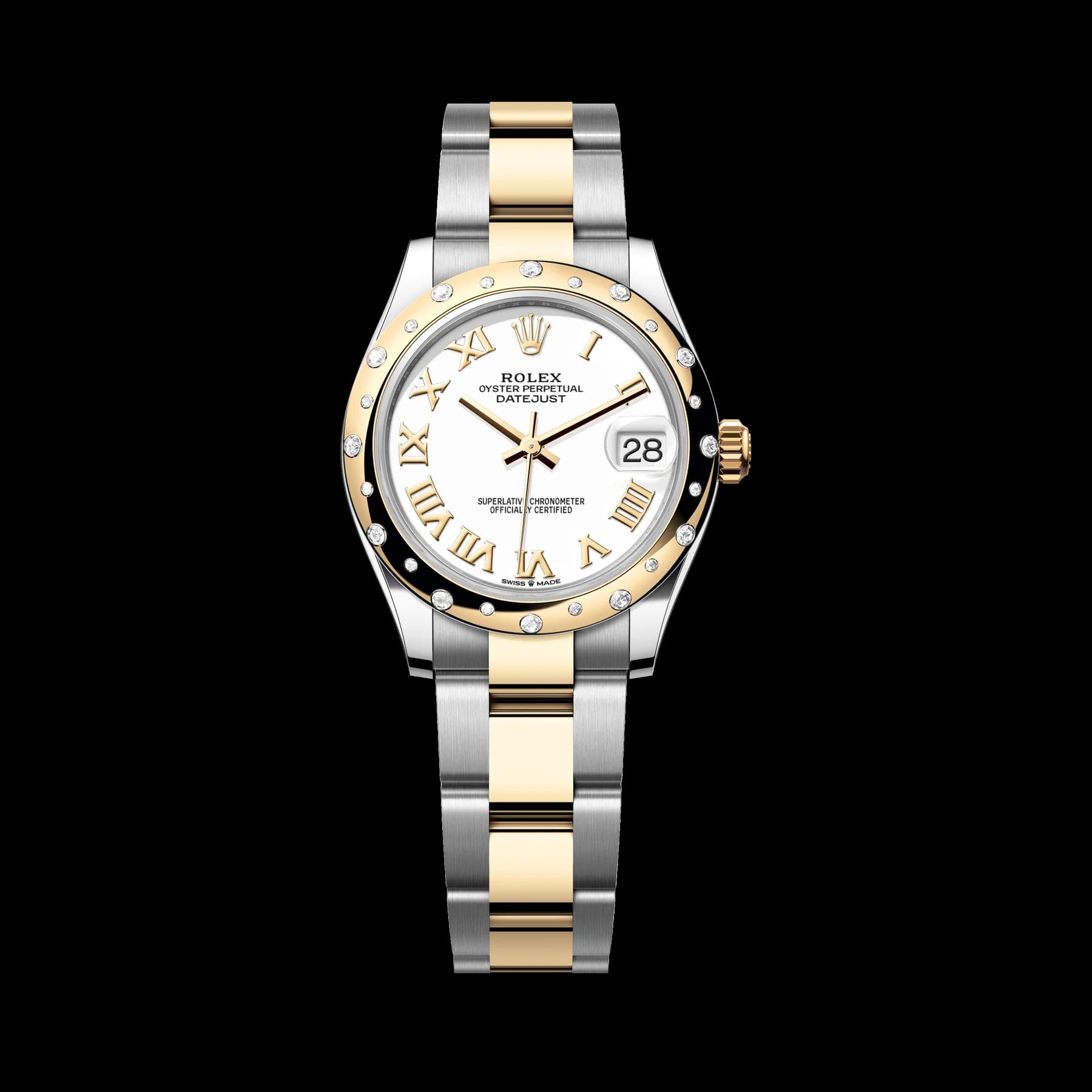 Rolex Datejust 31 watch: Oystersteel and yellow gold - m278343rbr-0001
