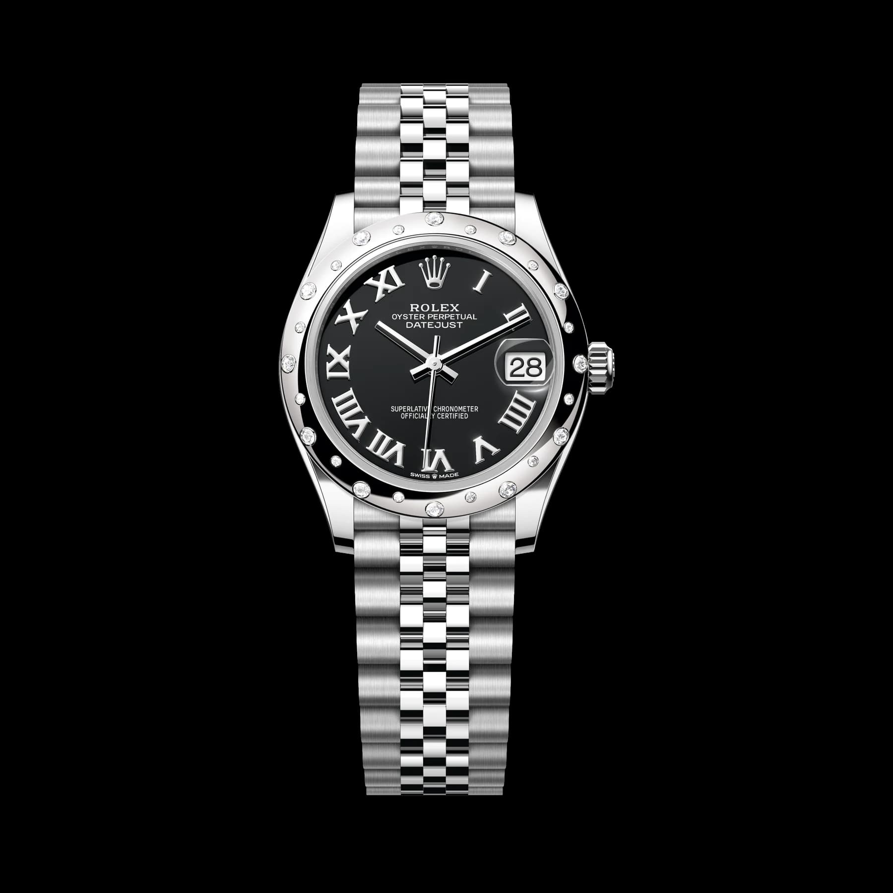 Rolex Datejust 31 watch: Oystersteel and white gold - m278344rbr-0002