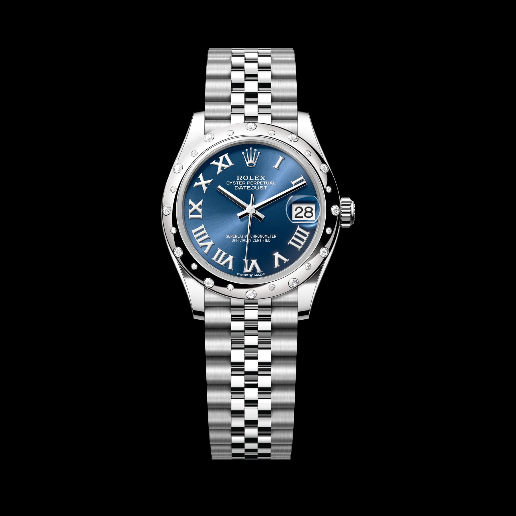 Rolex Datejust 31 watch: Oystersteel and white gold - m278344rbr-0036