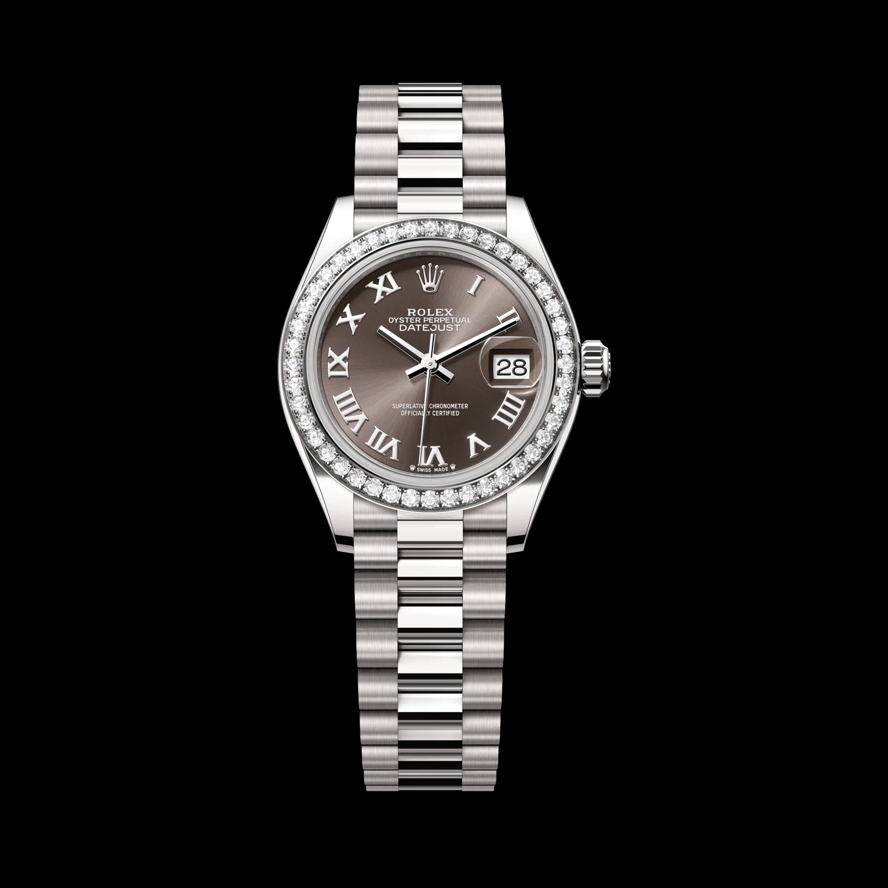 Rolex Lady-Datejust watch: 18 kt white gold - m279139rbr-0010