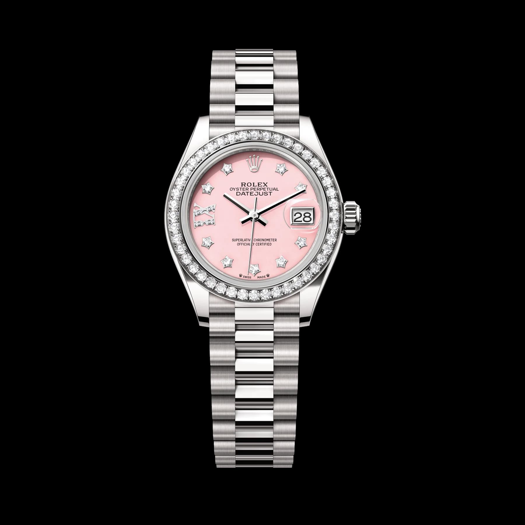 Rolex Lady-Datejust watch: 18 kt white gold - m279139rbr-0002