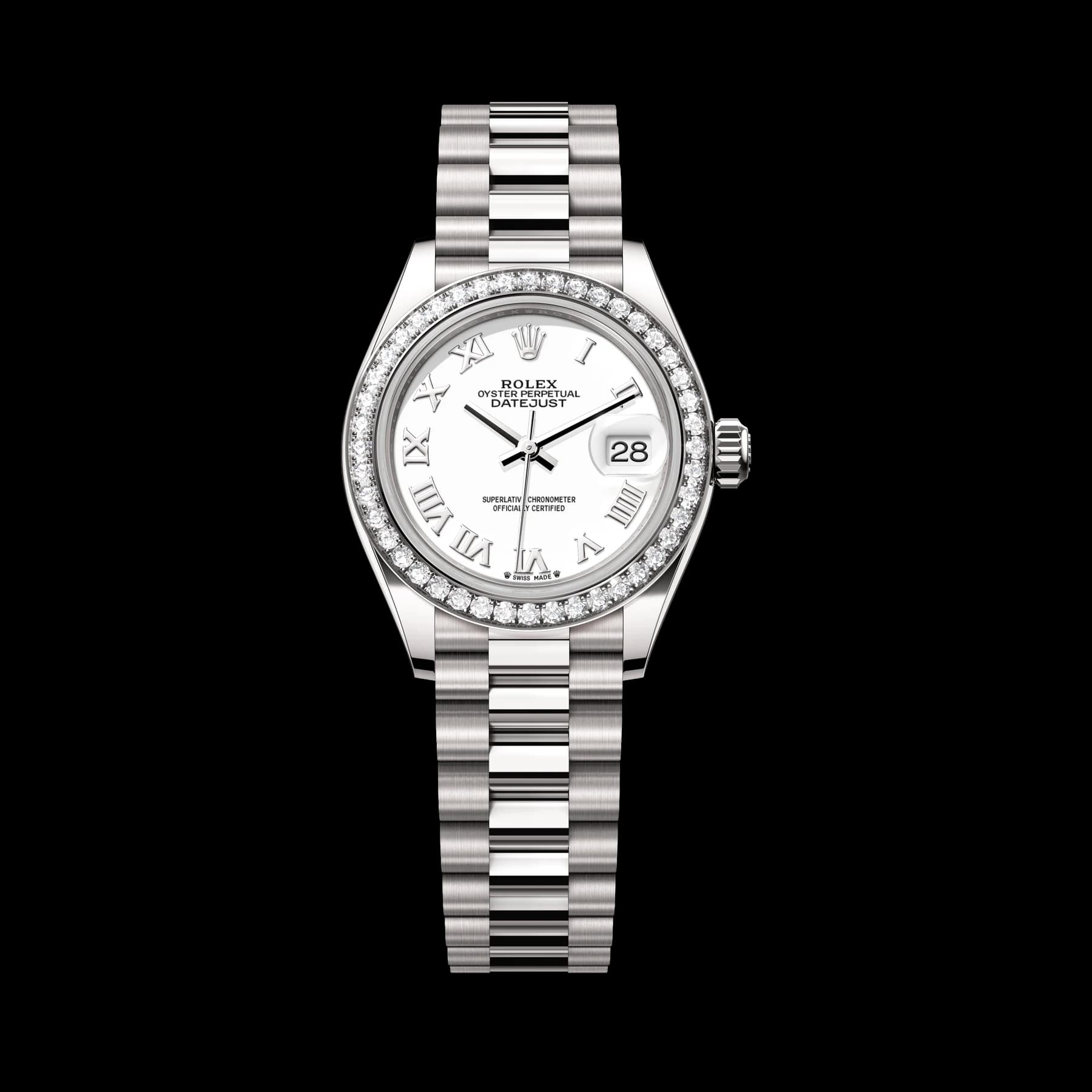 Rolex Lady-Datejust watch: 18 kt white gold - m279139rbr-0013