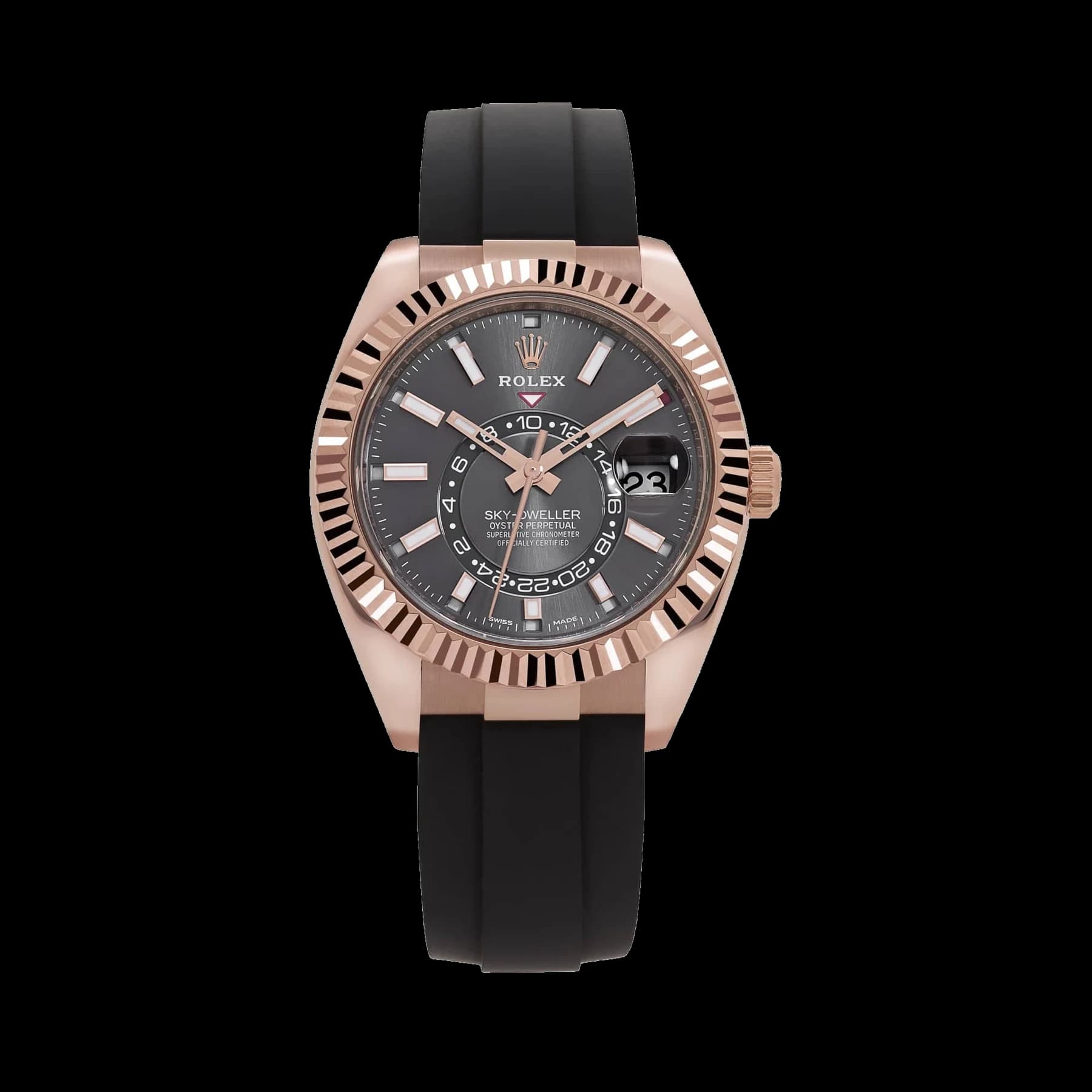 Rolex Sky-Dweller 326235 Rose Gold Rhodium Dial (2023)