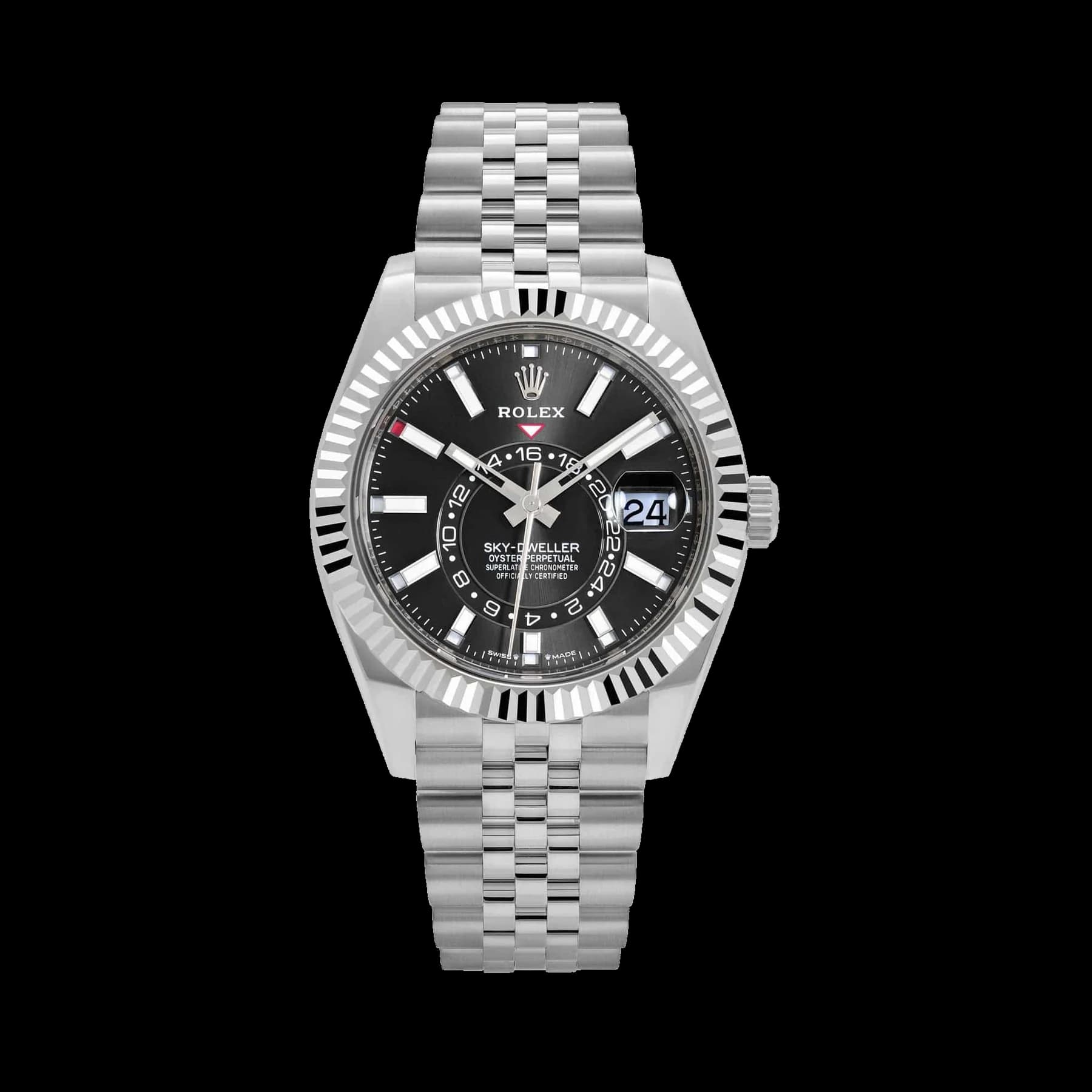 Rolex Sky-Dweller 326934 Stainless Steel Black Dial Jubilee (2020)