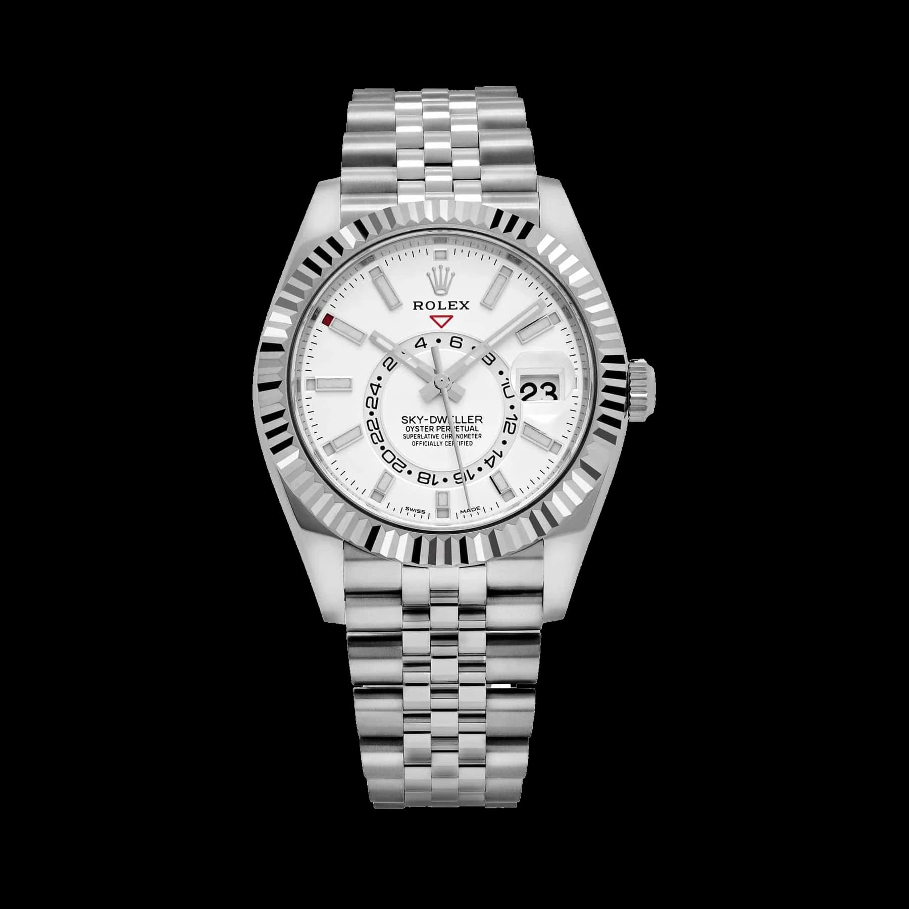 Rolex Sky-Dweller 326934 Stainless Steel White Dial Jubilee (2023)