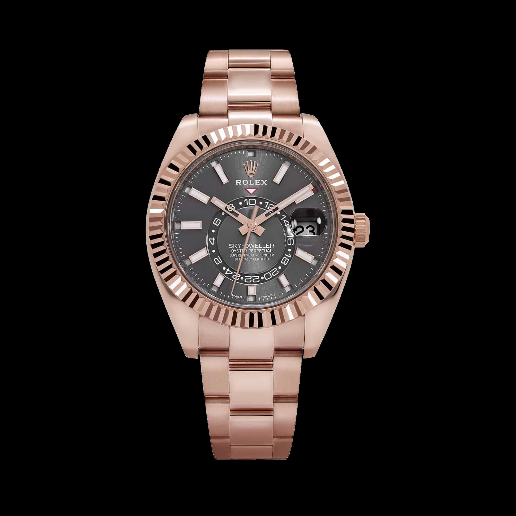 Rolex Sky-Dweller 326935 Rose Gold Rhodium Slate Grey Dial (2022)