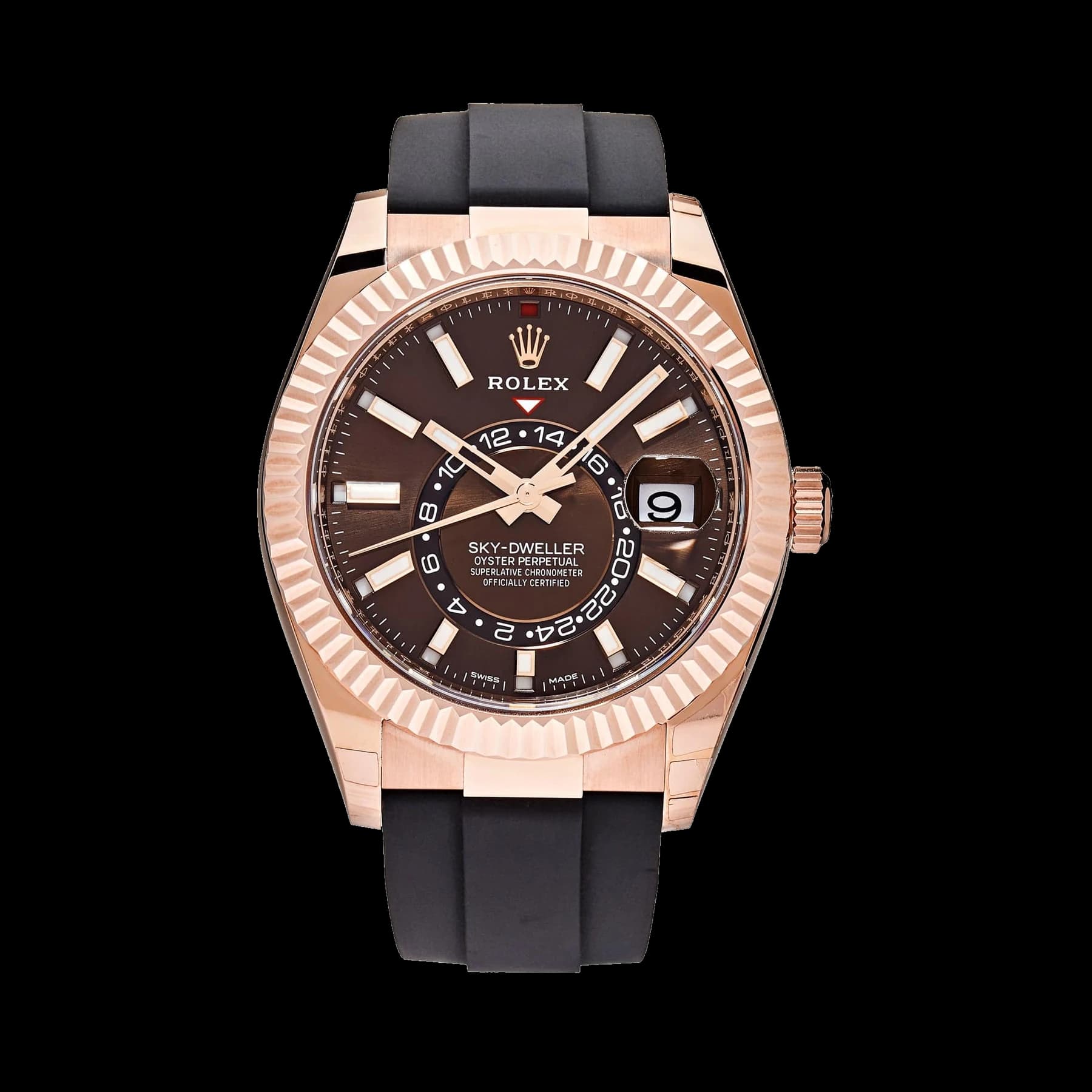 Rolex Sky-Dweller 336235 Rose Gold Brown Chocolate Dial (2024)