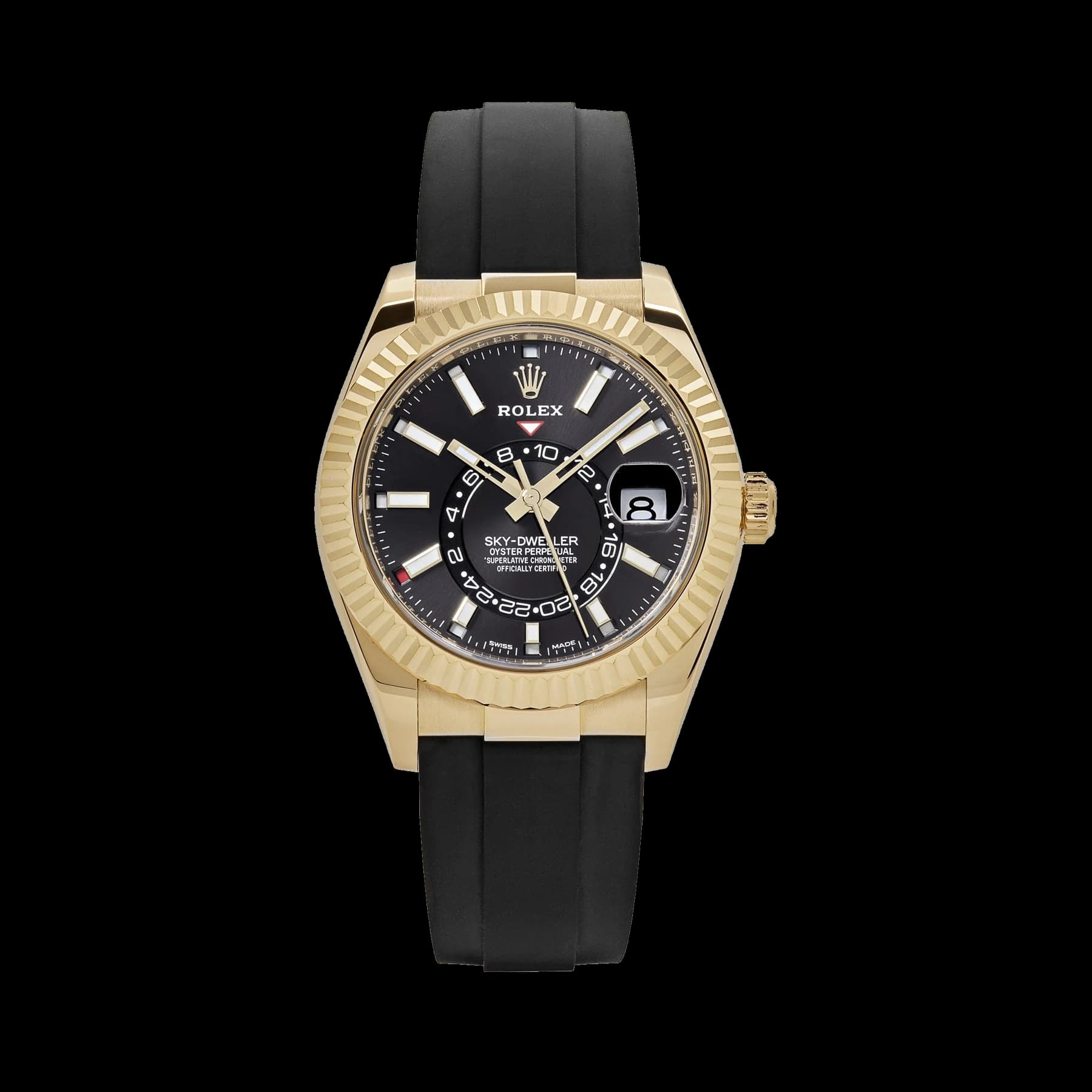Rolex Sky-Dweller 336238 Yellow Gold  Bright Black Dial (2024)