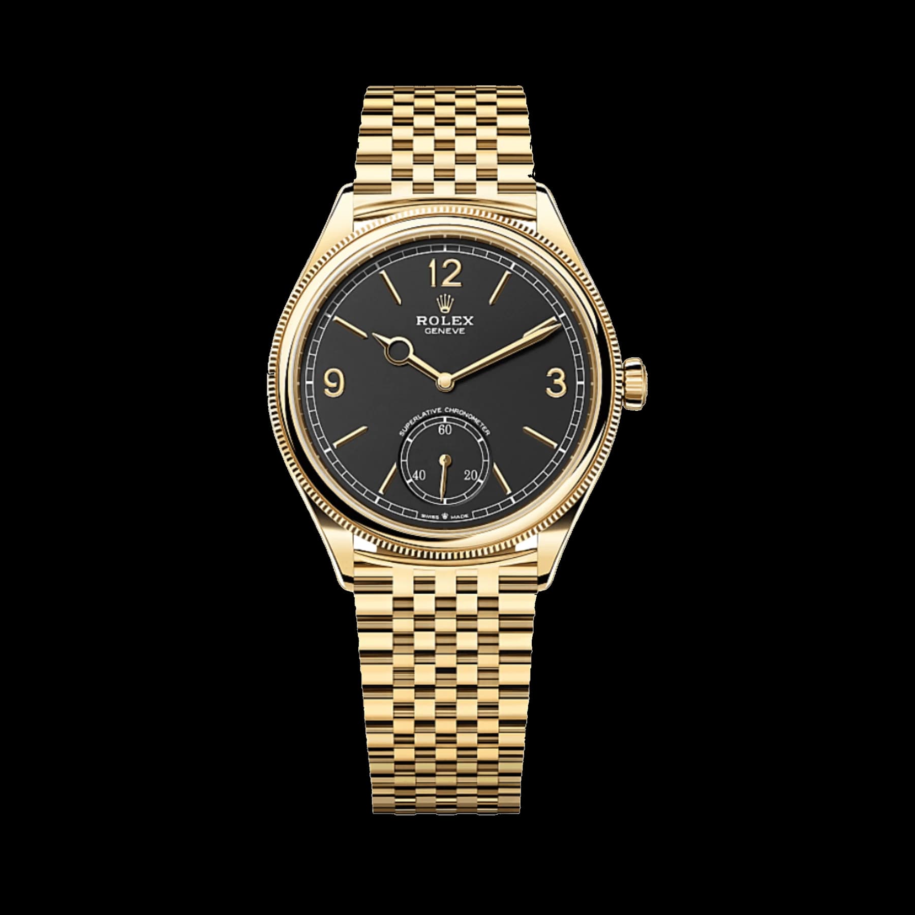 Rolex Perpetual 1908 52508 Yellow Gold Intense Black Dial (2025)