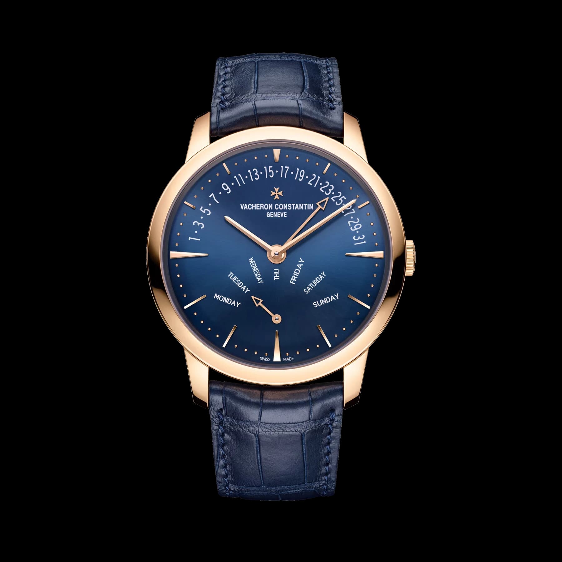 Patrimony retrograde day-date