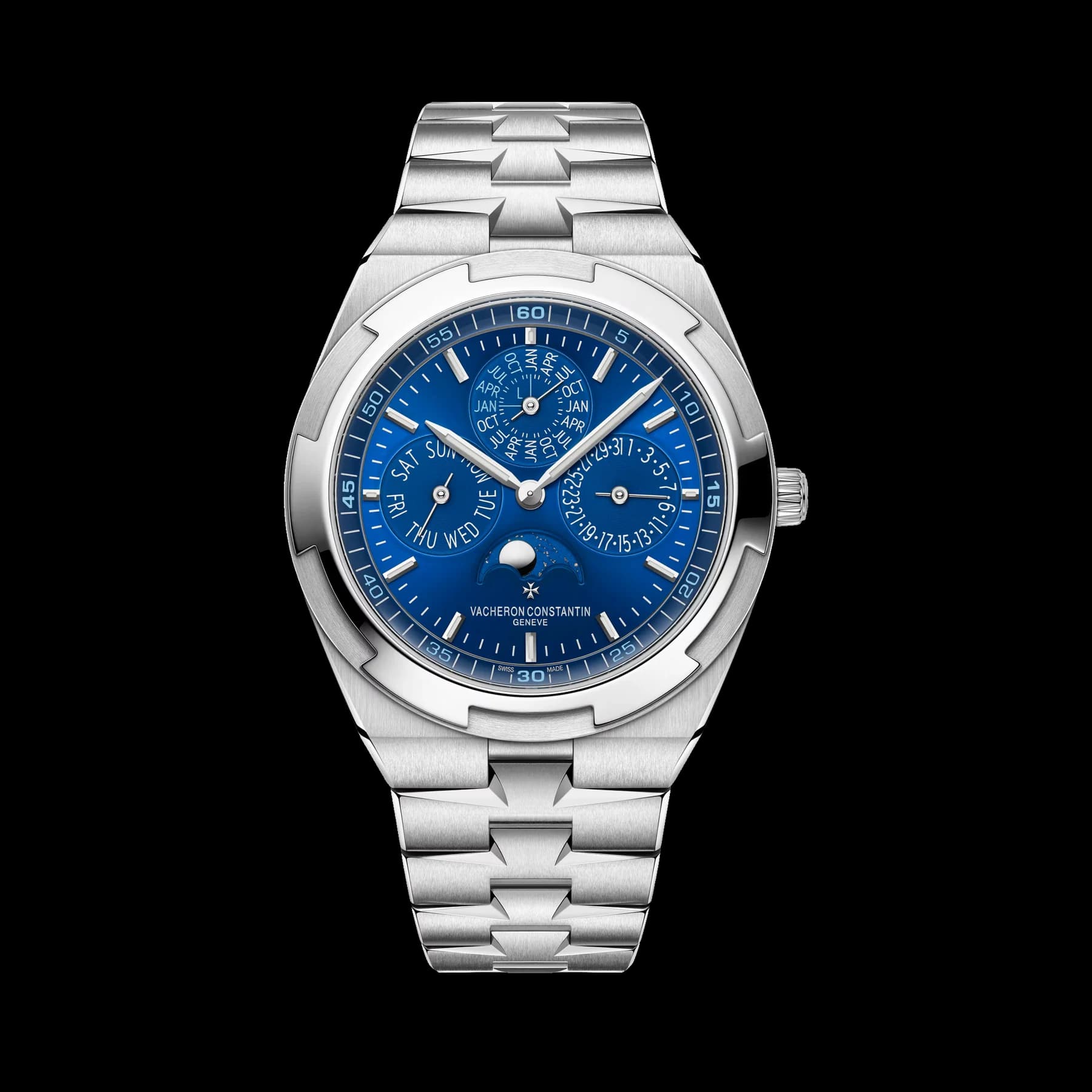 Overseas perpetual calendar ultra-thin