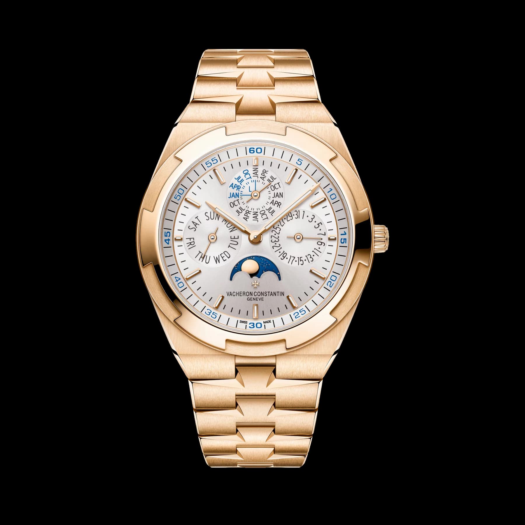 Overseas perpetual calendar ultra-thin