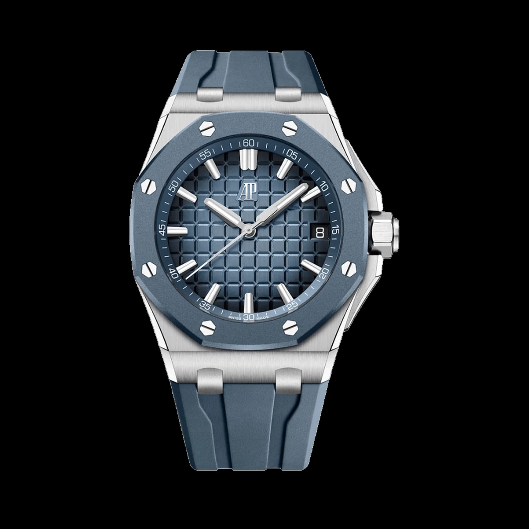 Audemars Piguet Royal Oak Offshore 15605SK.OO.A350CA.01 Steel Smoked Blue Dial