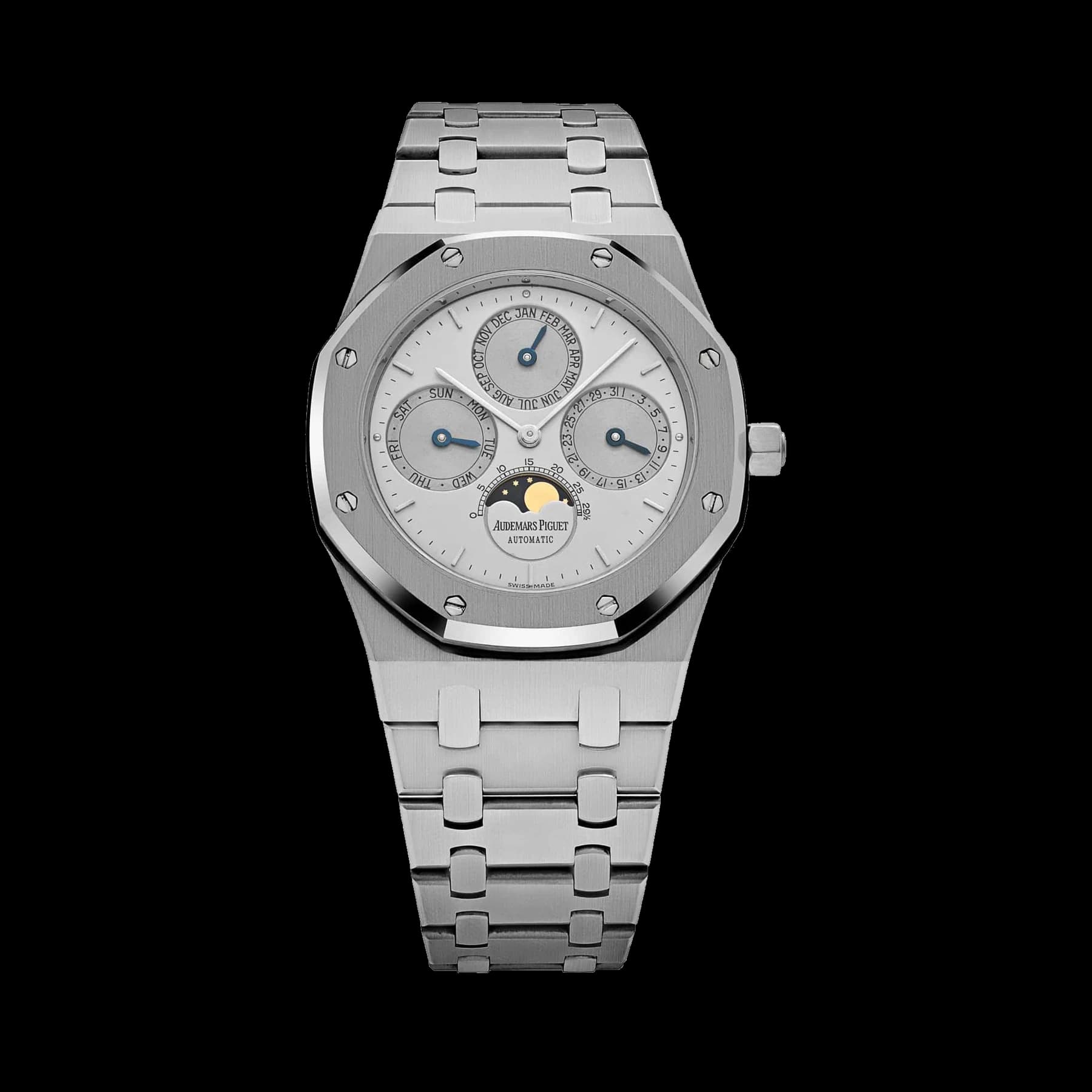 Audemars Piguet Royal Oak 25654ST.OO.0944ST.01 Perpetual Calendar Stainless Steel Silver Dial Limited Edition of 272