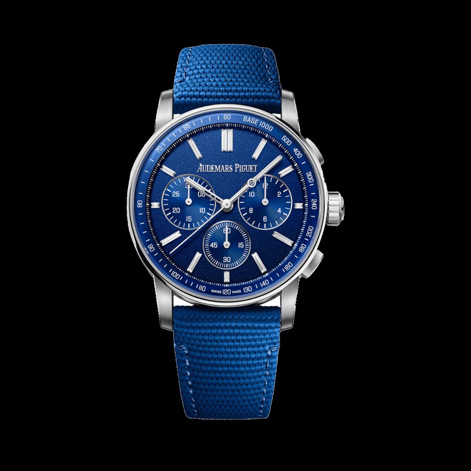 Audemars Piguet Code 11.59 Selfwinding Chronograph 26439NB.OO.A346KB.01 Blue Ceramic White Gold Tuscany Blue Diamond Dial (2025)