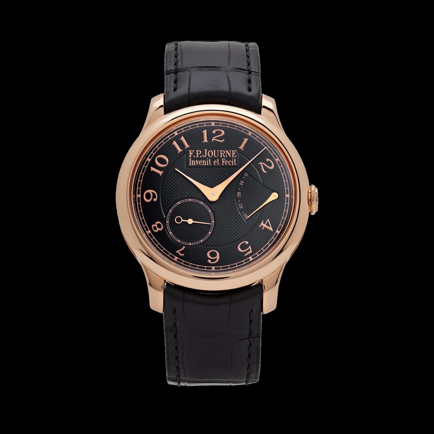 F.P.Journe Chronomètre Souverain Boutique Edition Rose Gold Black Dial