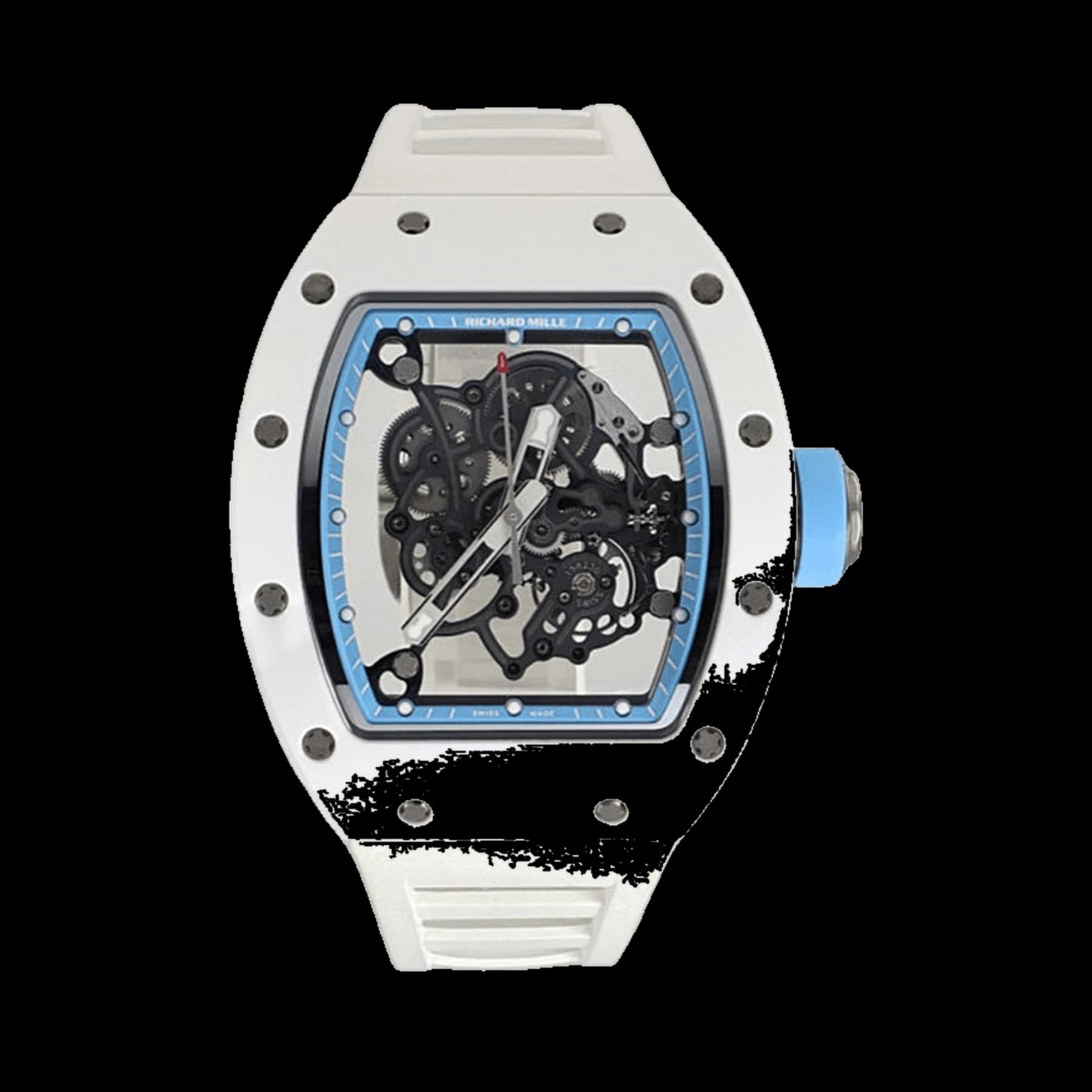 Richard Mille RM 055 Bubba Watson Asia Edition White Ceramic Limited Edition of 50