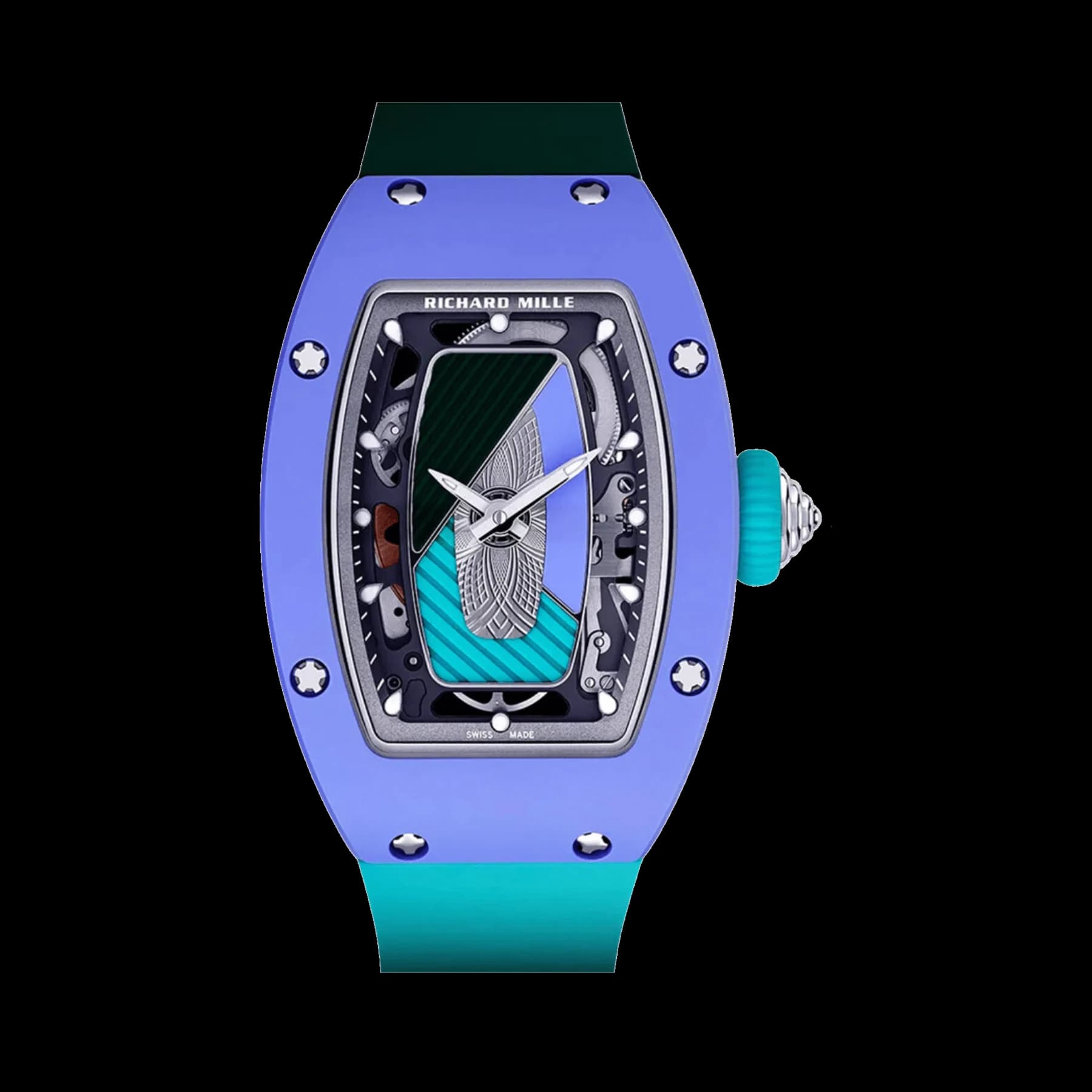 Richard Mille RM 07-01 'Ladies' Coloured Ceramics Pastel Blue Limited Edition