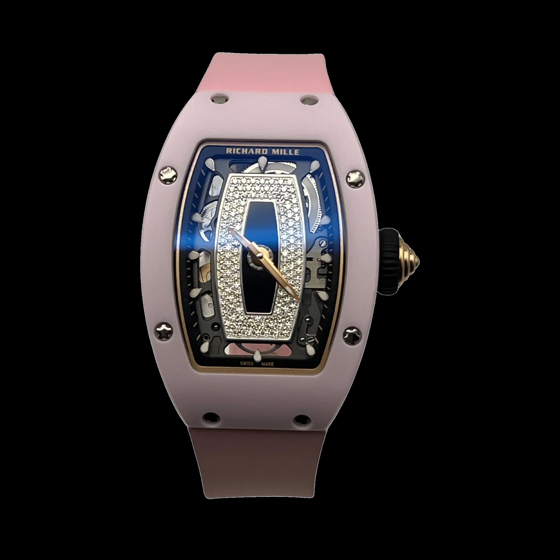 Richard Mille RM 07-01 'Ladies' Pink Ceramic & White Gold