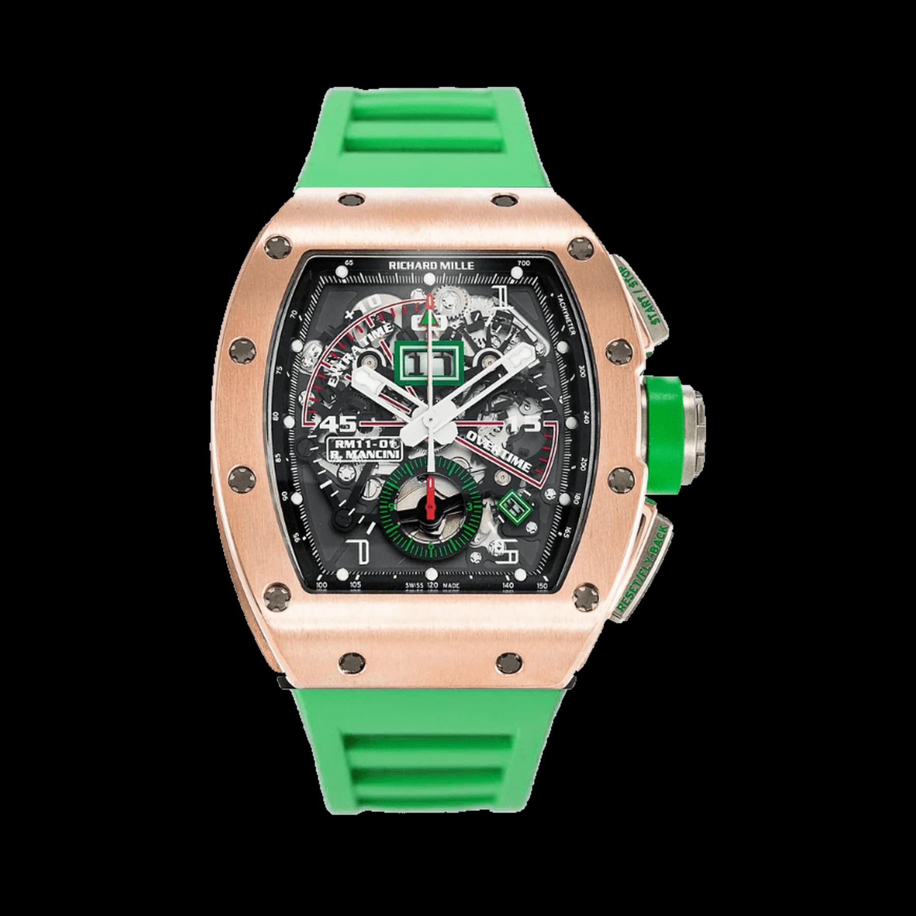 Richard Mille RM 11-01 Robert Mancini Chronograph Flyback Rose Gold