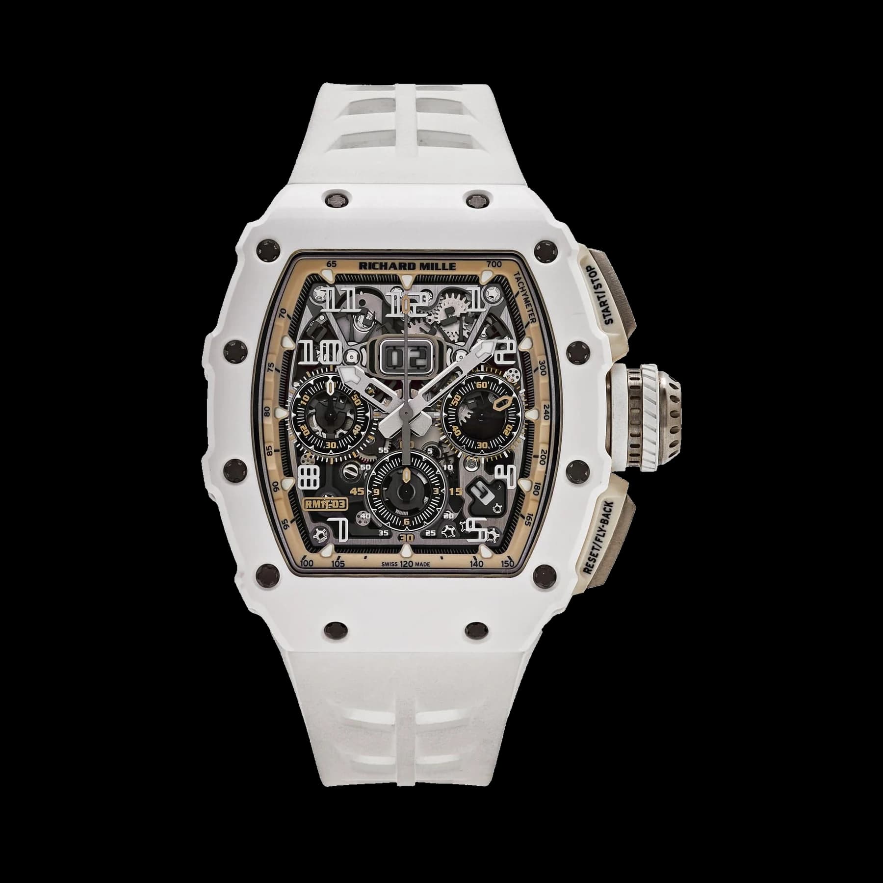 Richard Mille RM 11-03 'Last White Edition' Automatic Flyback Chronograph White Ceramic Limited Edition of 33 pieces