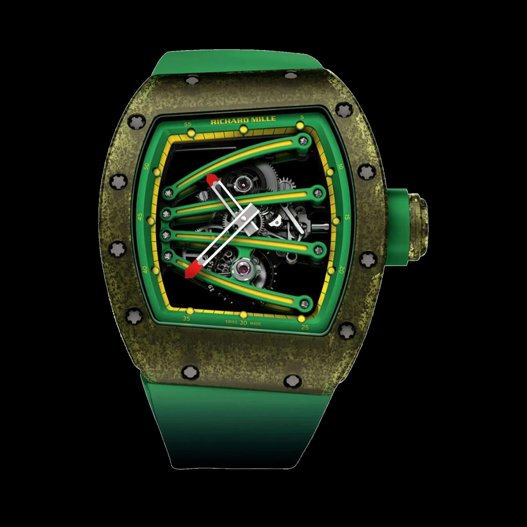 Richard Mille RM 59-01 Yohan Blake Tourbillon Green Quartz TPT Limited Edition of 50