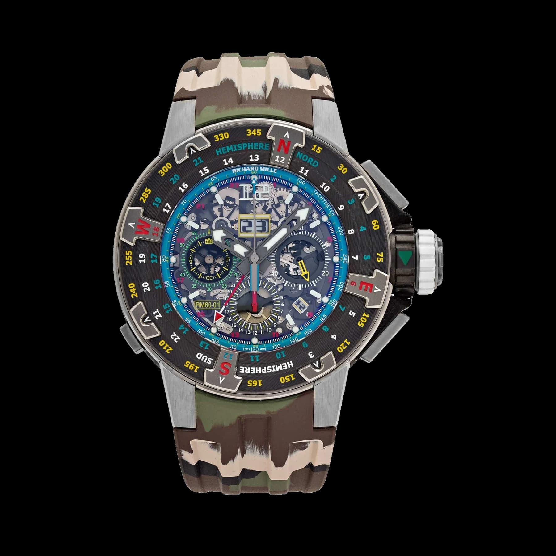 Richard Mille RM 60-01 ‘Les Voiles De St Barth’ Titanium Carbon Limited Edition of 80