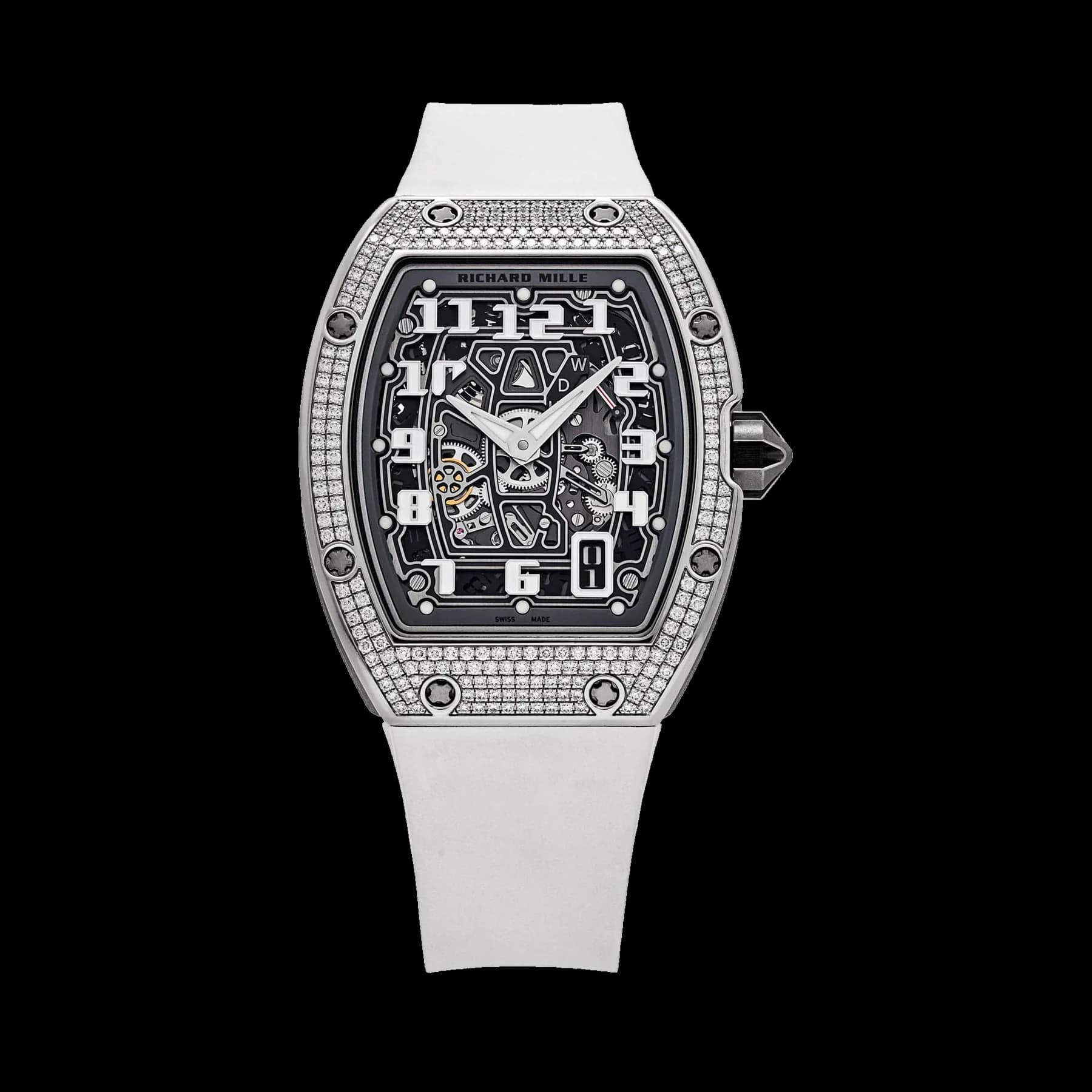 Richard Mille RM 67-01 Lifestyle Extra Flat White Gold Diamond Set