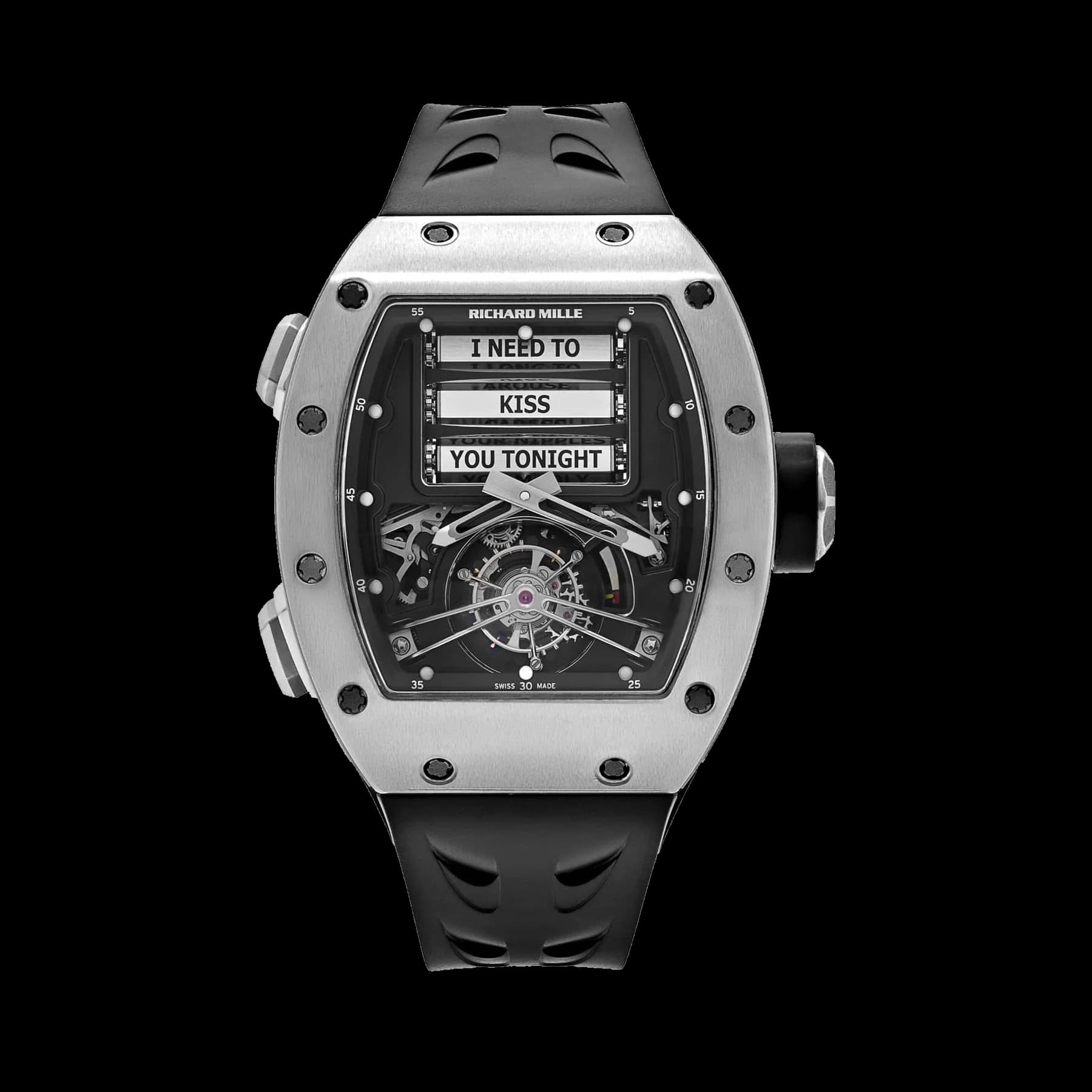 Richard Mille RM 69 Tourbillon Erotic Titanium Limited Edition of 30 (2016)