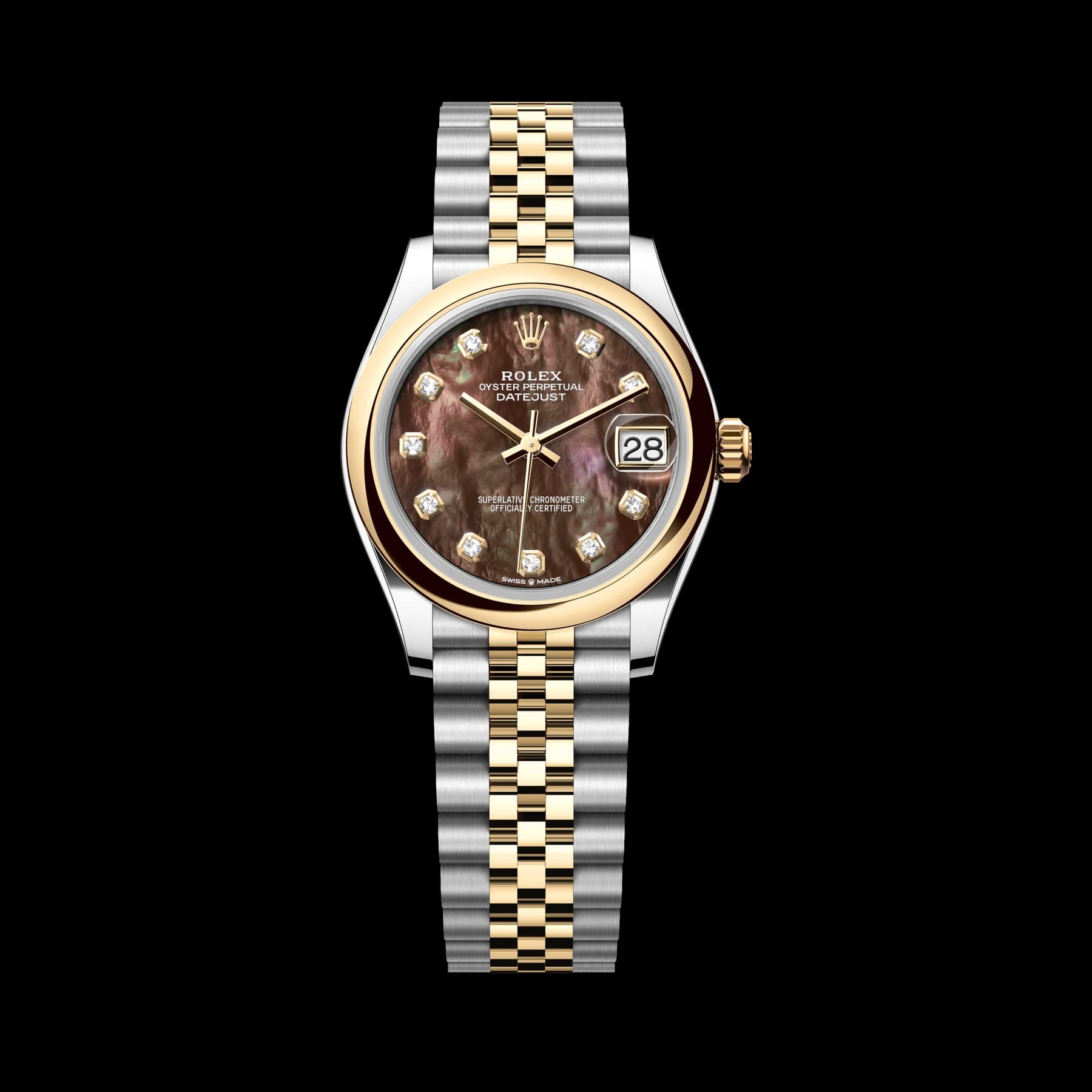 Rolex Datejust 31 watch: Oystersteel and yellow gold - m278243-0024