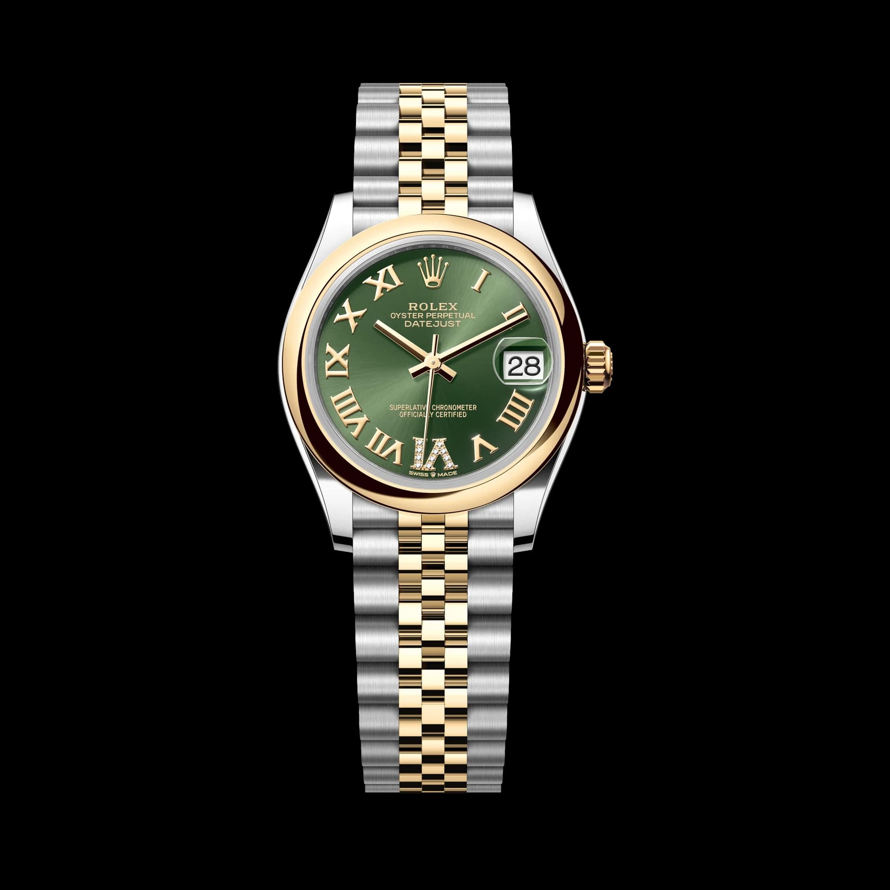 Rolex Datejust 31 watch: Oystersteel and yellow gold - m278243-0016