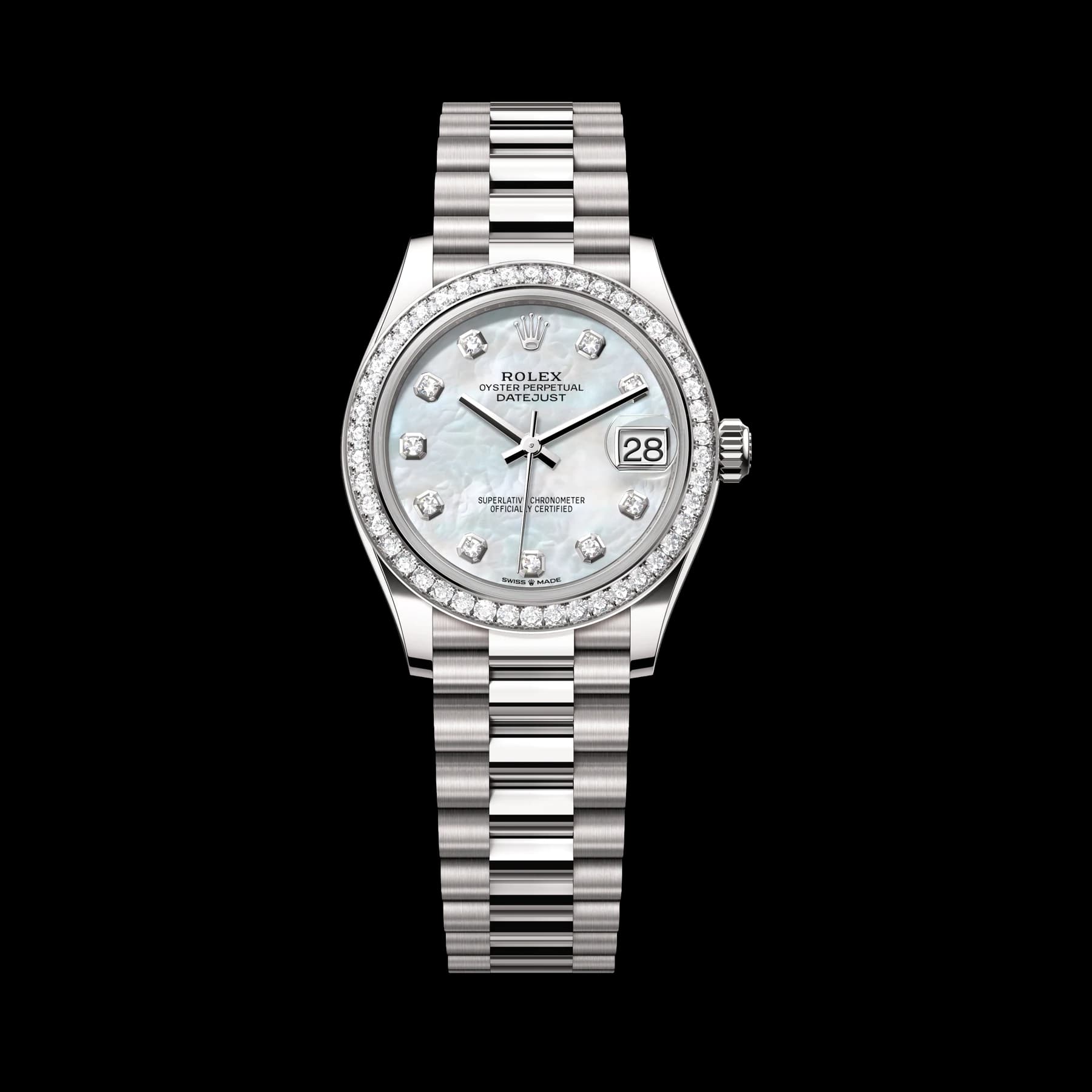 Rolex Datejust 31 watch: 18 kt white gold - m278289rbr-0005