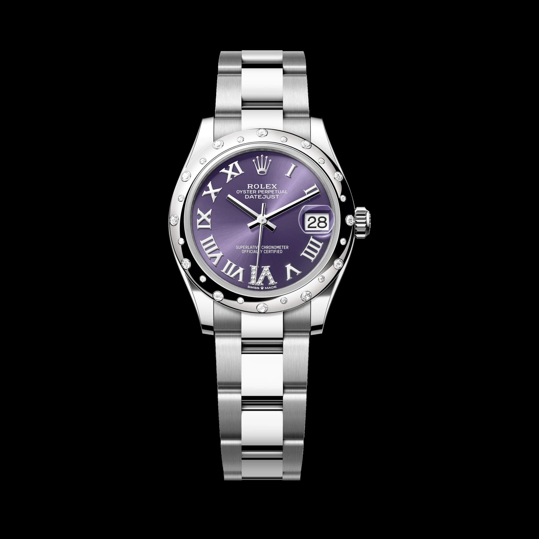 Rolex Datejust 31 watch: Oystersteel and white gold - m278344rbr-0027