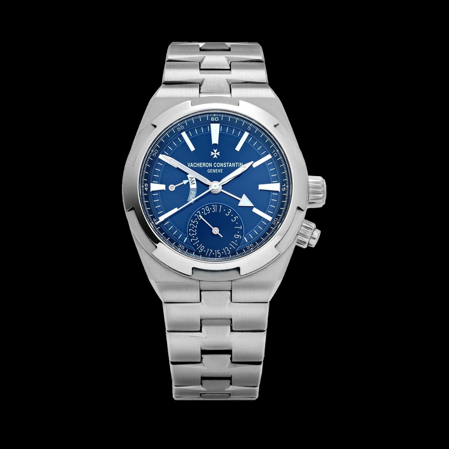 Vacheron Constantin Overseas Dual Time 7900V/110A-B334 Stainless Steel Blue Dial