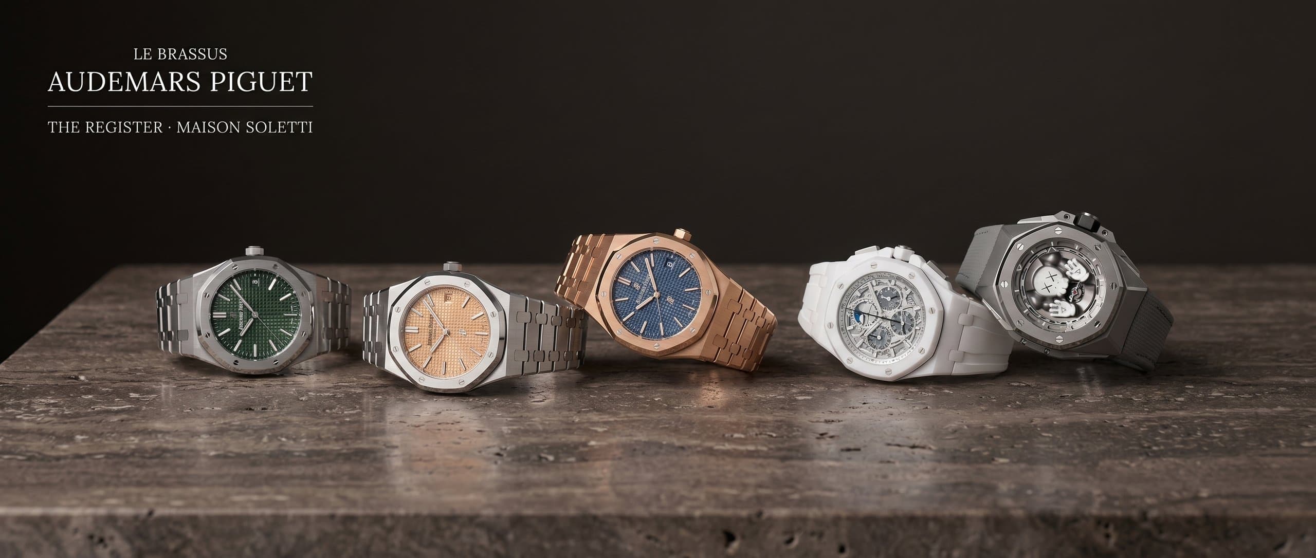 Audemars Piguet — the register at Maison Soletti