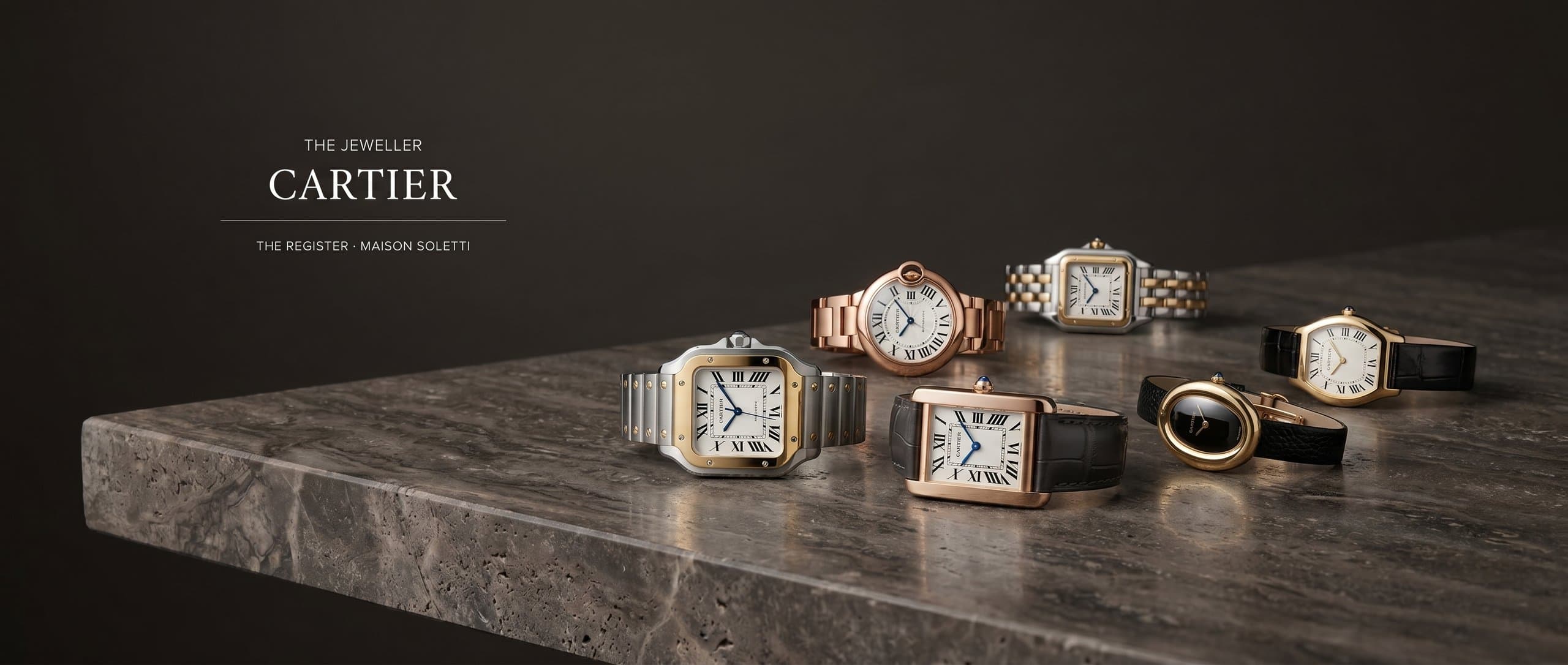 Cartier — the register at Maison Soletti