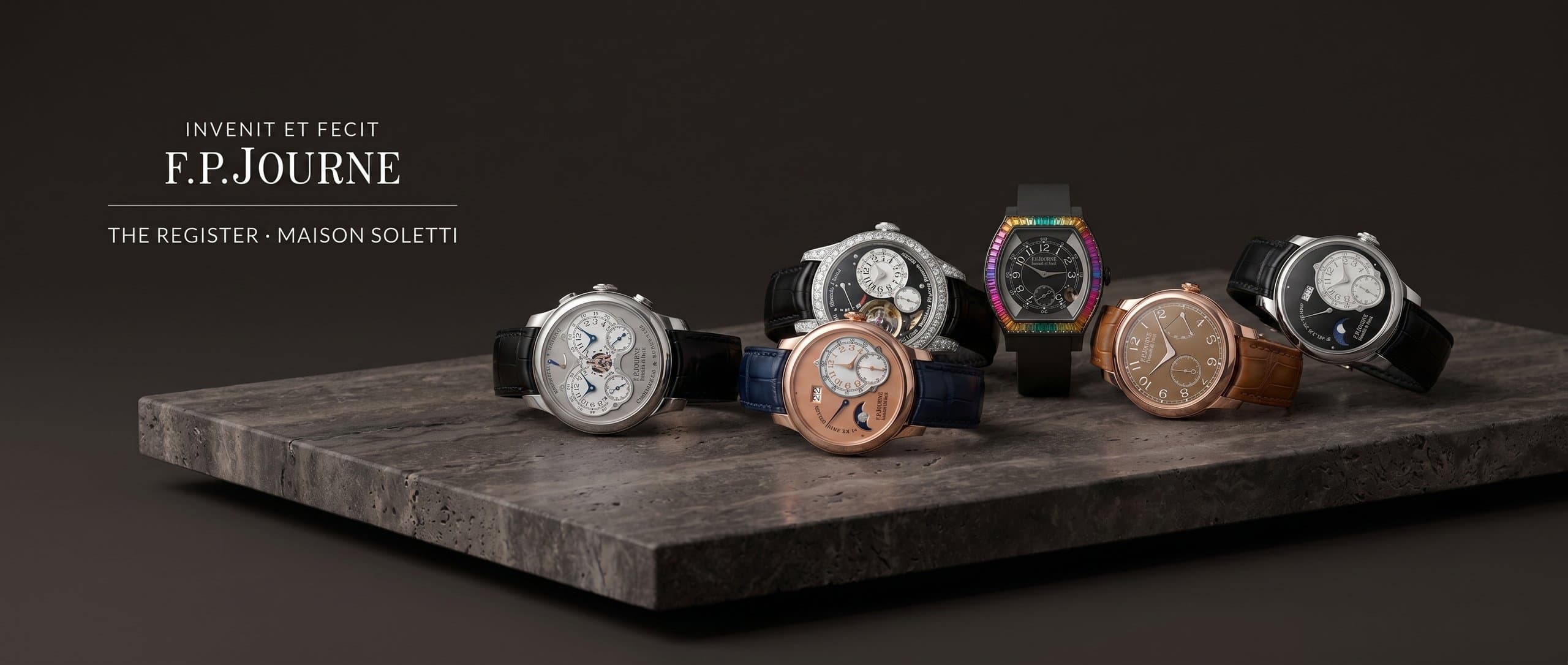 F.P.Journe — the register at Maison Soletti
