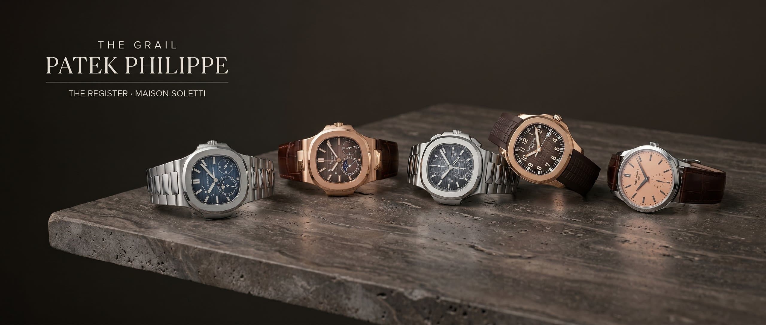 Patek Philippe — the register at Maison Soletti
