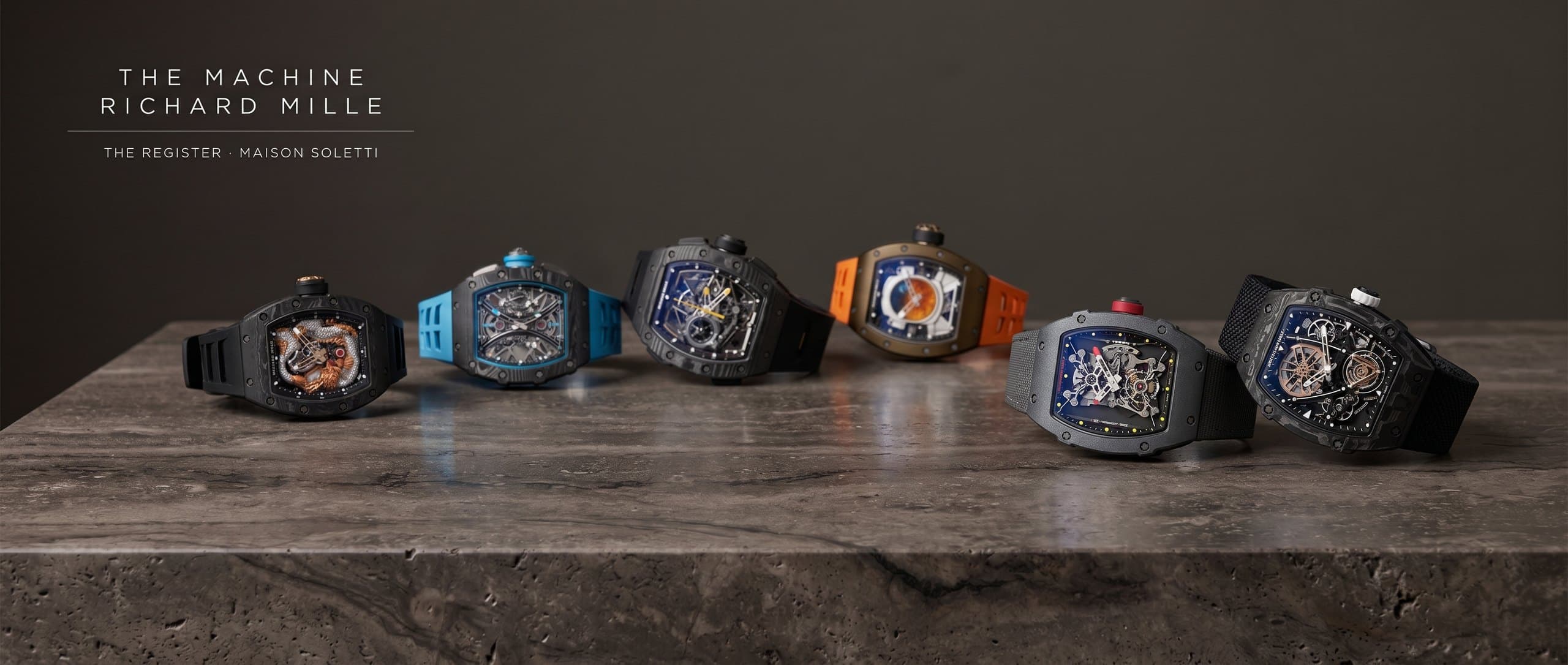 Richard Mille — the register at Maison Soletti