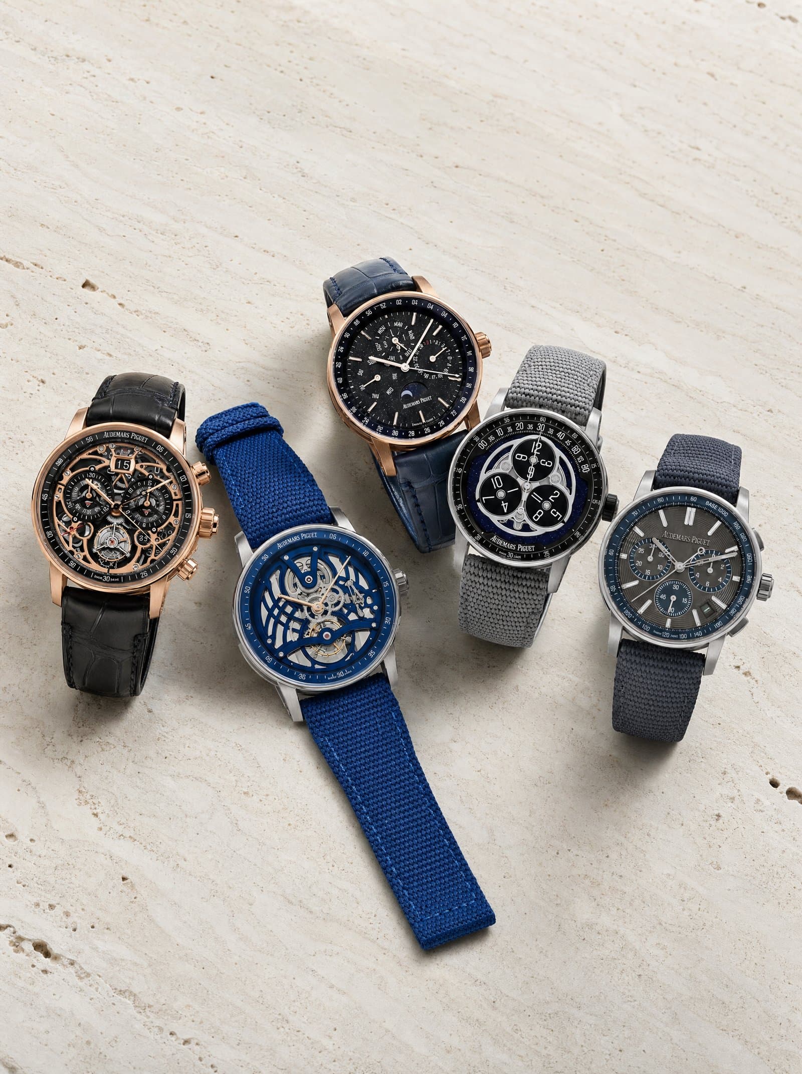 A timepiece presented on the concierge tray